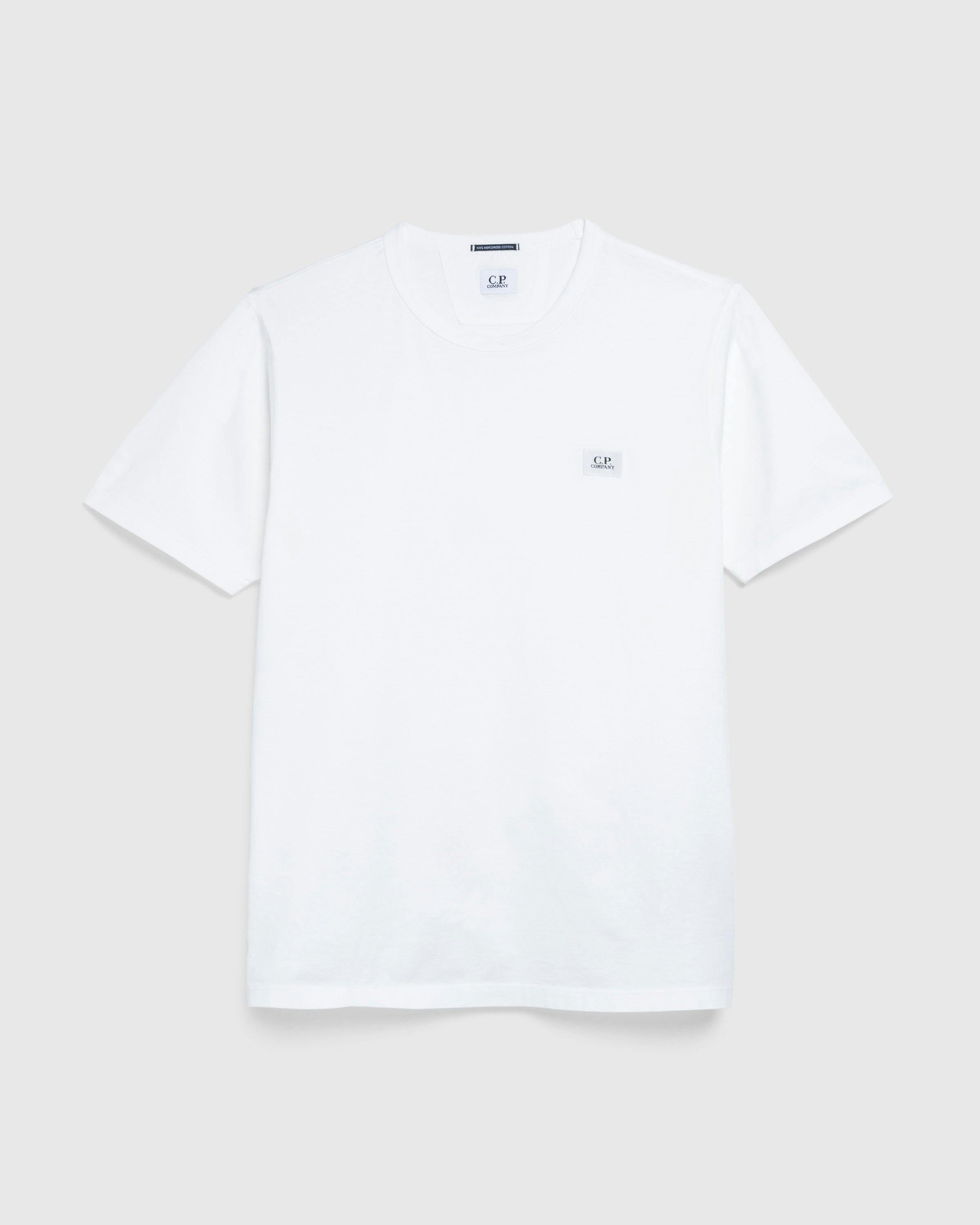 C.P. Company - T-SHIRTS - SHORT SLEEVE GAUZE WHITE - Clothing - White - Image 1