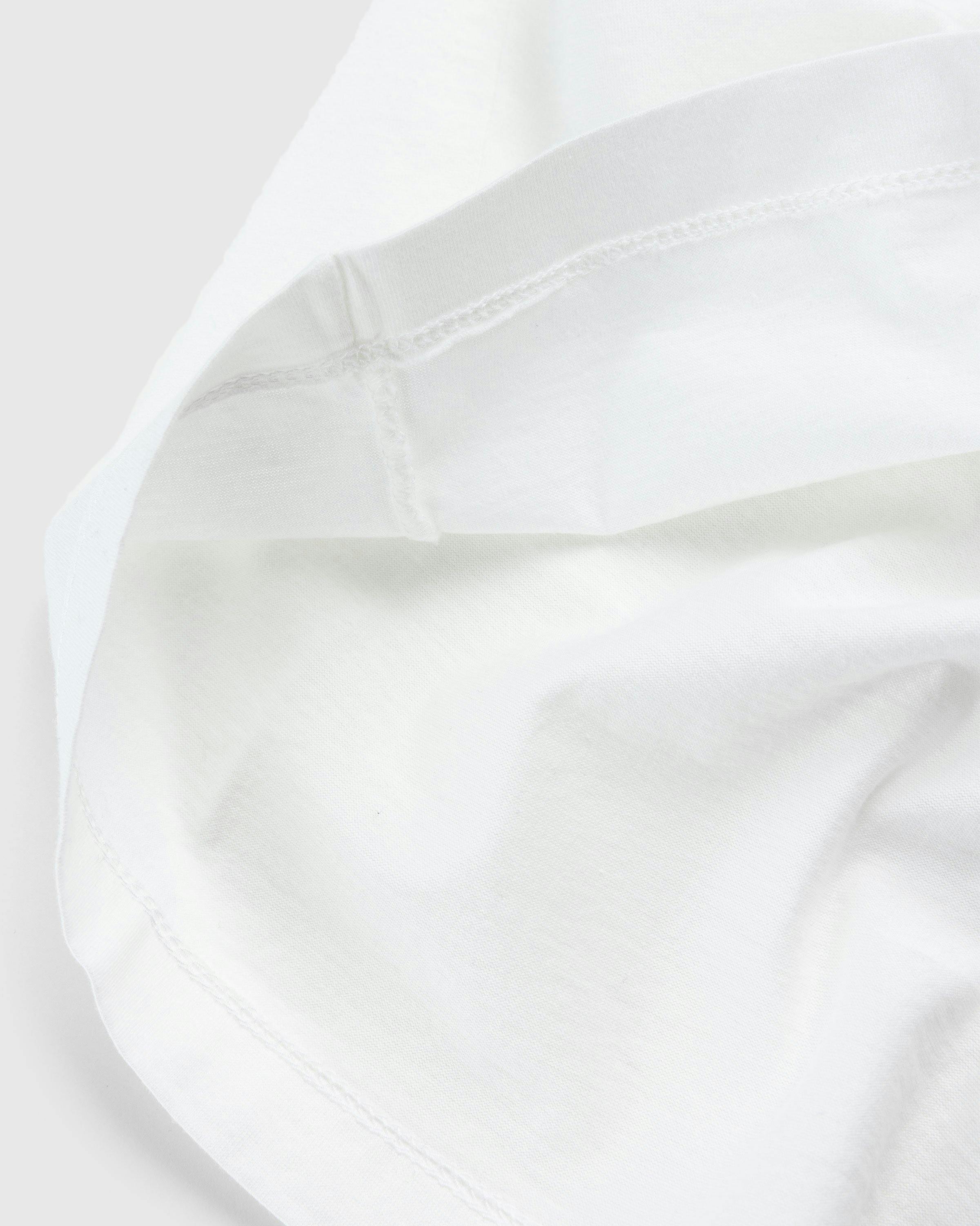 C.P. Company - T-SHIRTS - SHORT SLEEVE GAUZE WHITE - Clothing - White - Image 7