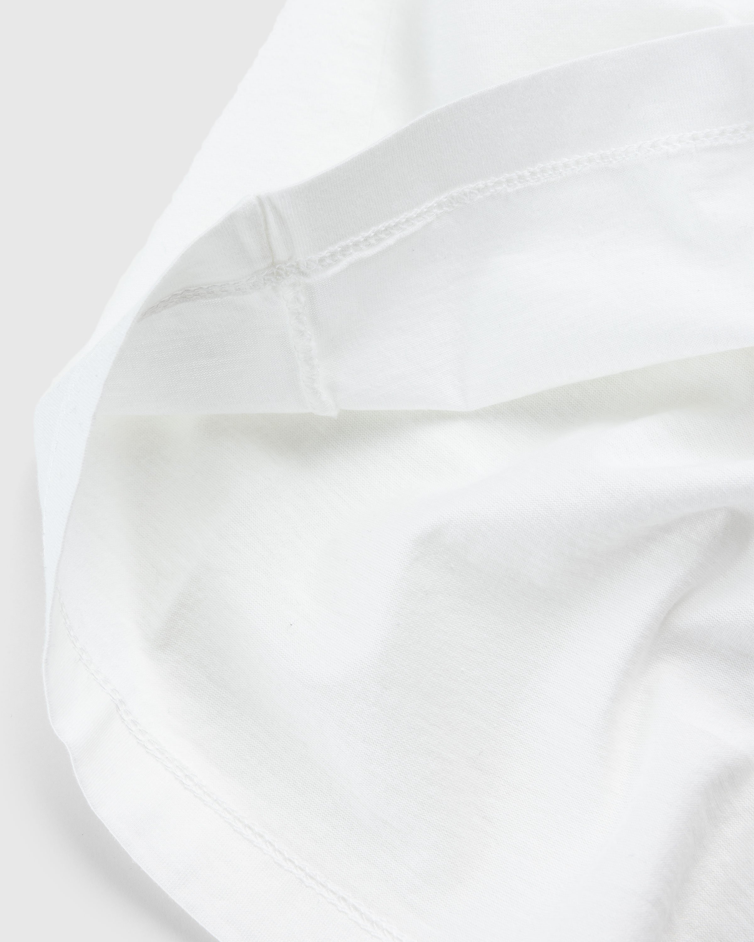 C.P. Company - T-SHIRTS - SHORT SLEEVE GAUZE WHITE - Clothing - White - Image 7