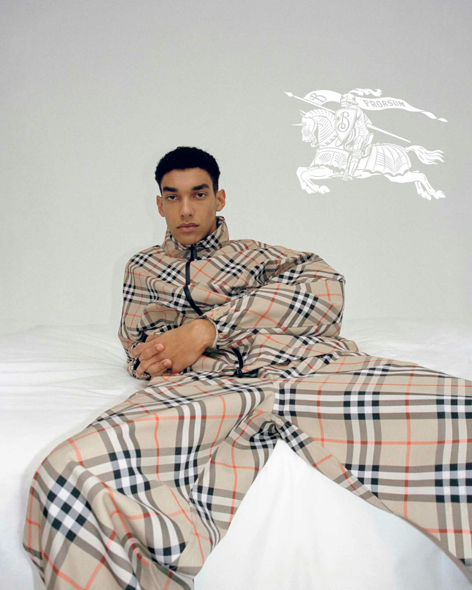 Burberry's Classics collection of check-printed clothes