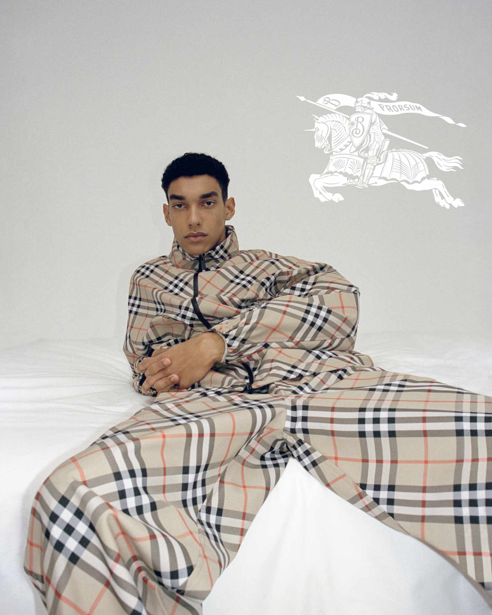 Burberry's Classics collection of check-printed clothes