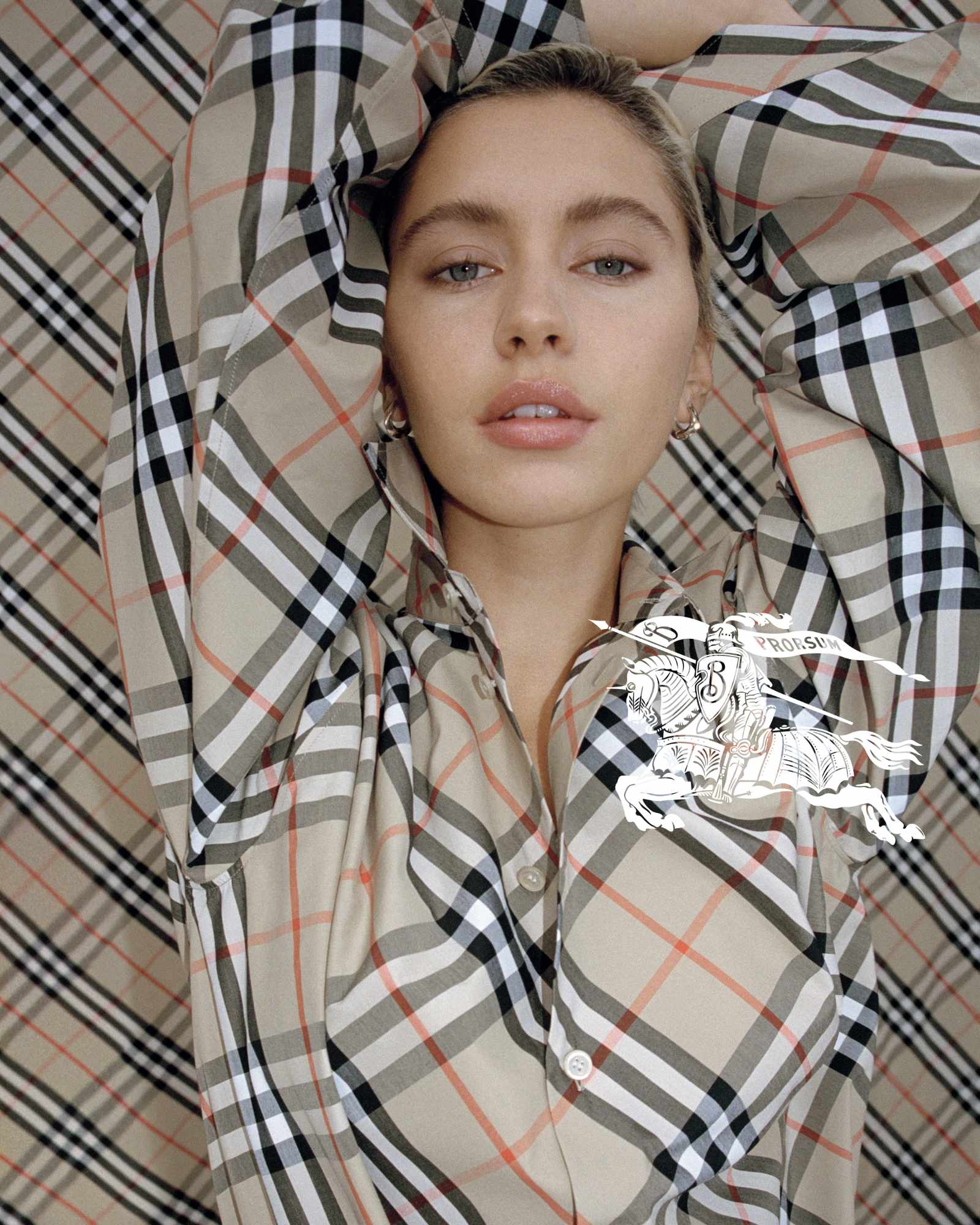 Burberry's Classics collection of check-printed clothes
