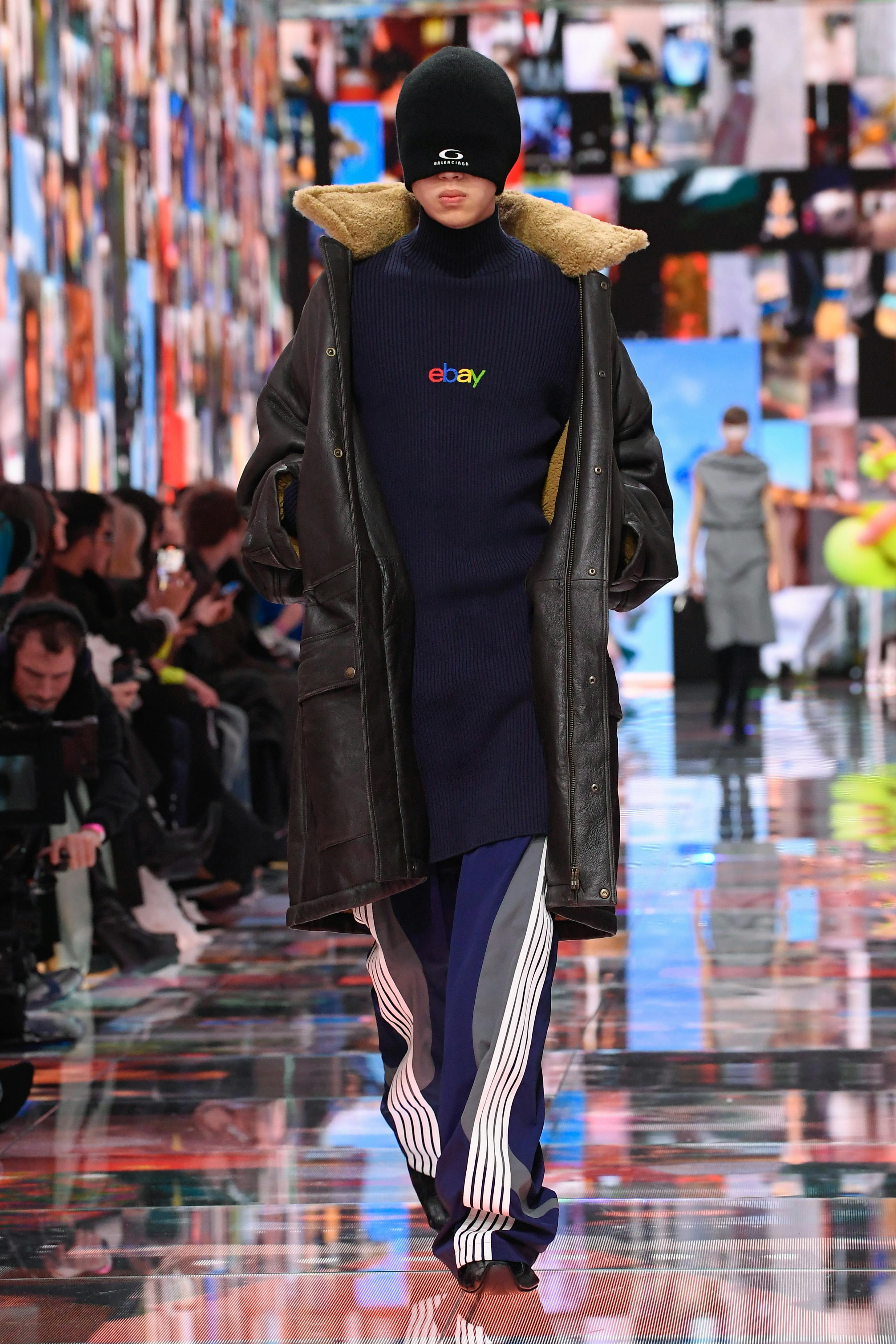 balenciaga winter 2024 show