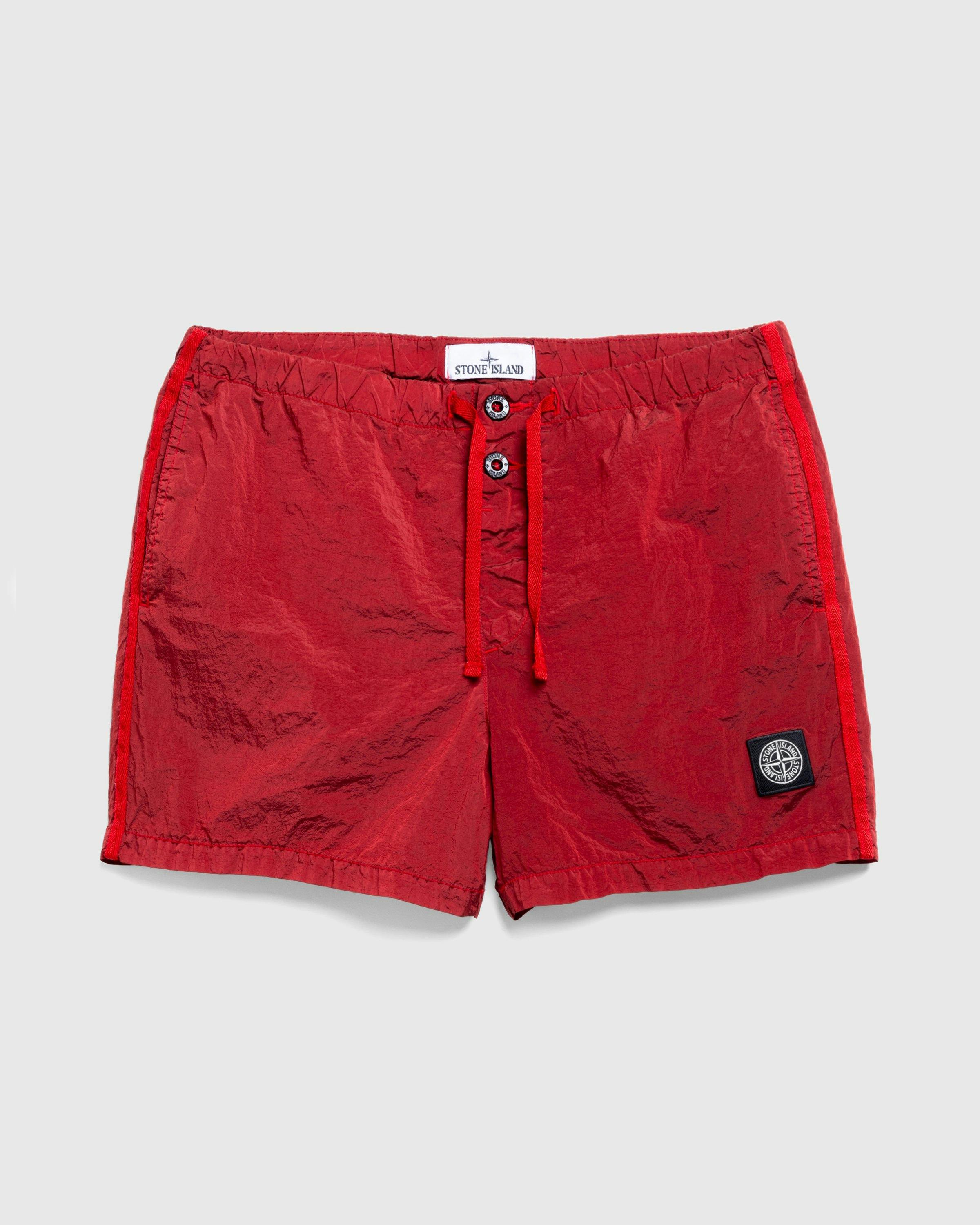 Stone Island - SHORTS RED - Clothing - Red - Image 1