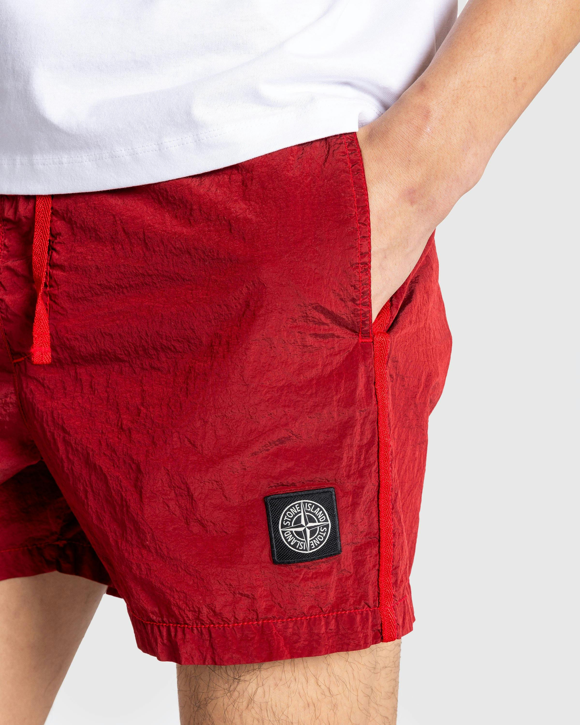 Stone Island - SHORTS RED - Clothing - Red - Image 5