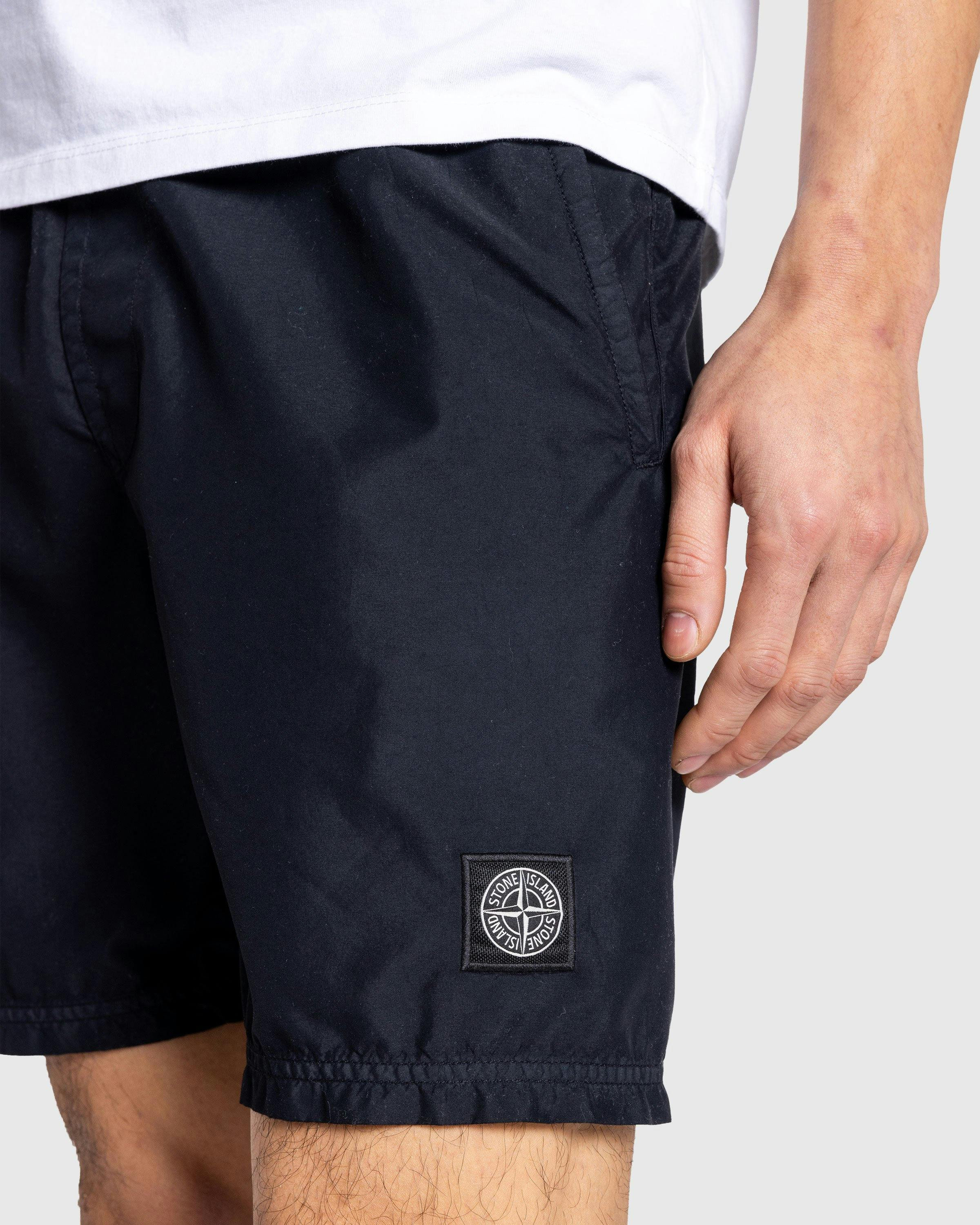 Stone Island - SHORTS BLACK - Clothing - Black - Image 5