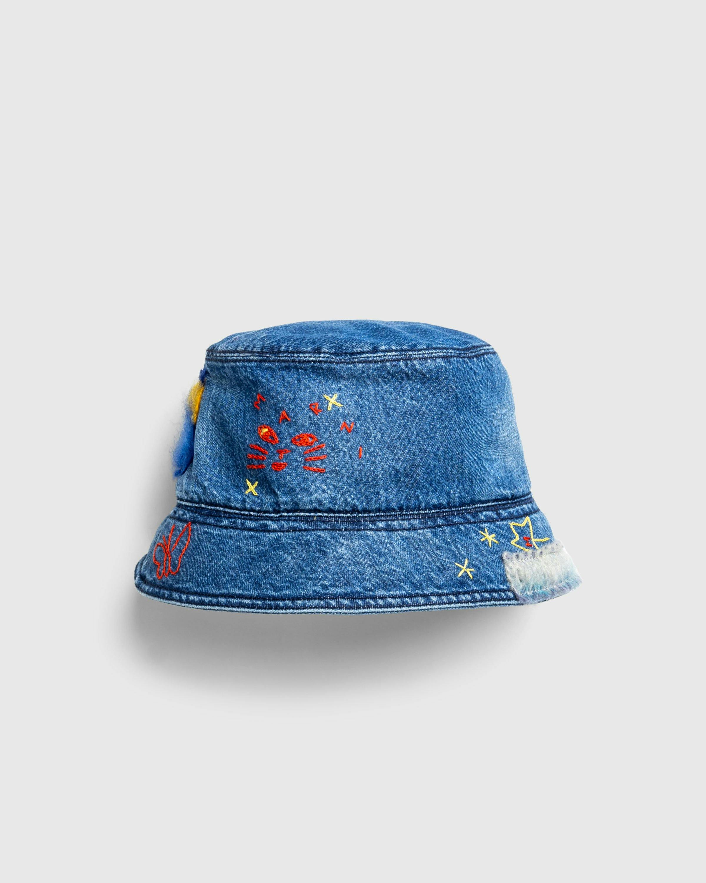 Marni - Hats Iris Blue - Accessories - Blue - Image 1