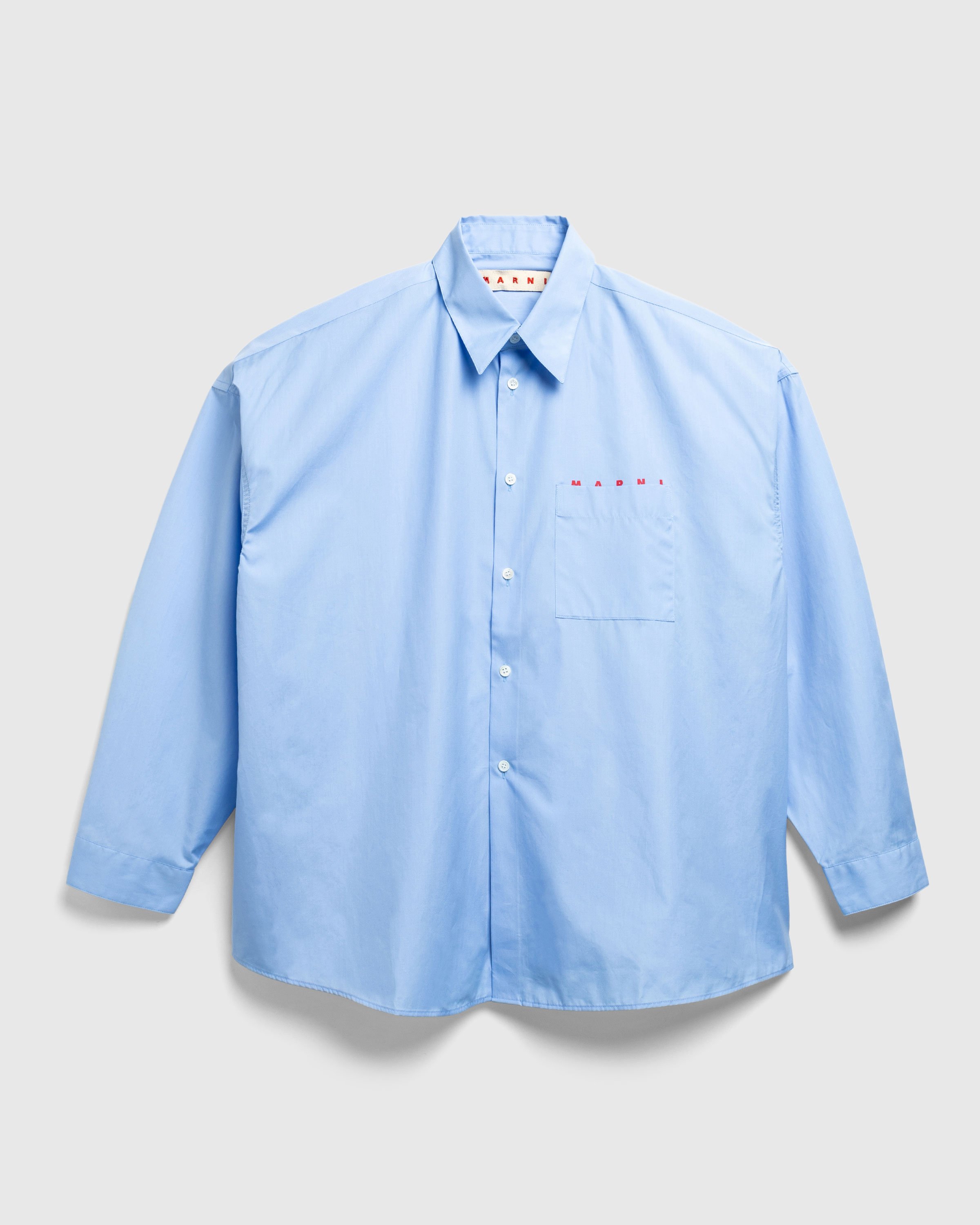 Marni - Shirt Blue - Clothing - Blue - Image 1