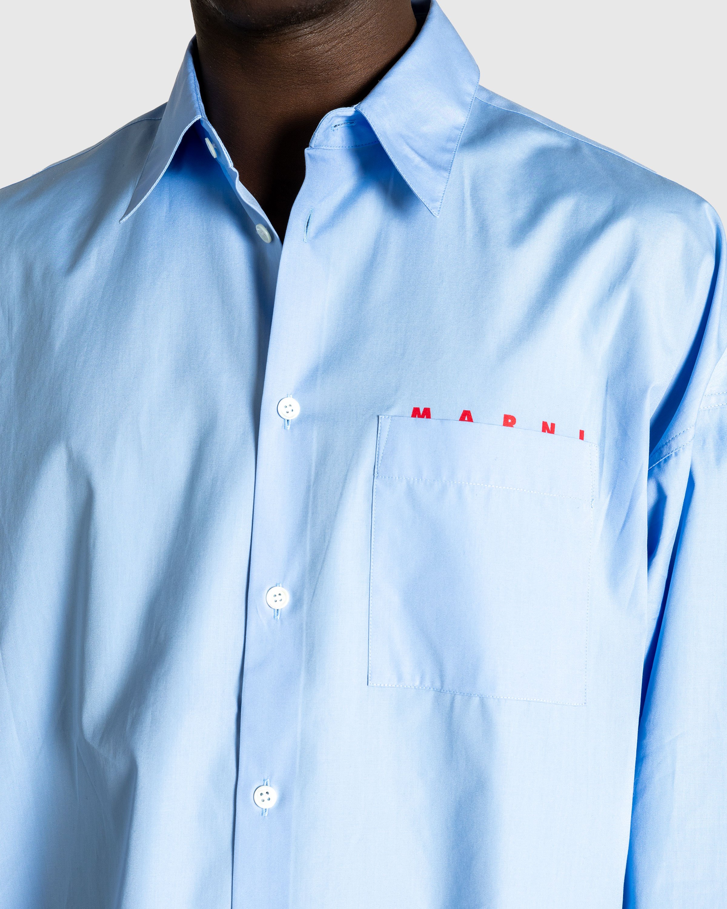 Marni - Shirt Blue - Clothing - Blue - Image 5