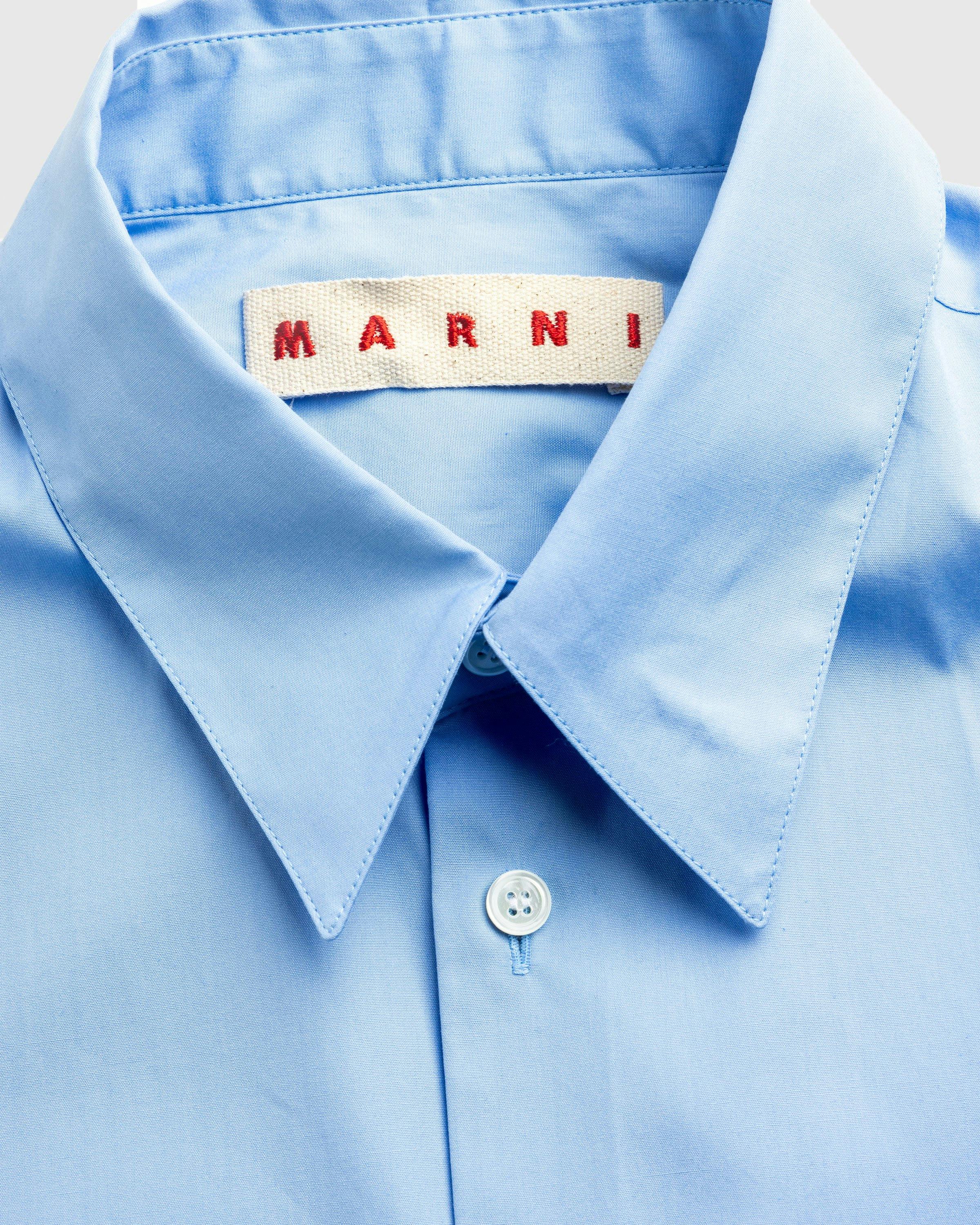 Marni - Shirt Blue - Clothing - Blue - Image 7