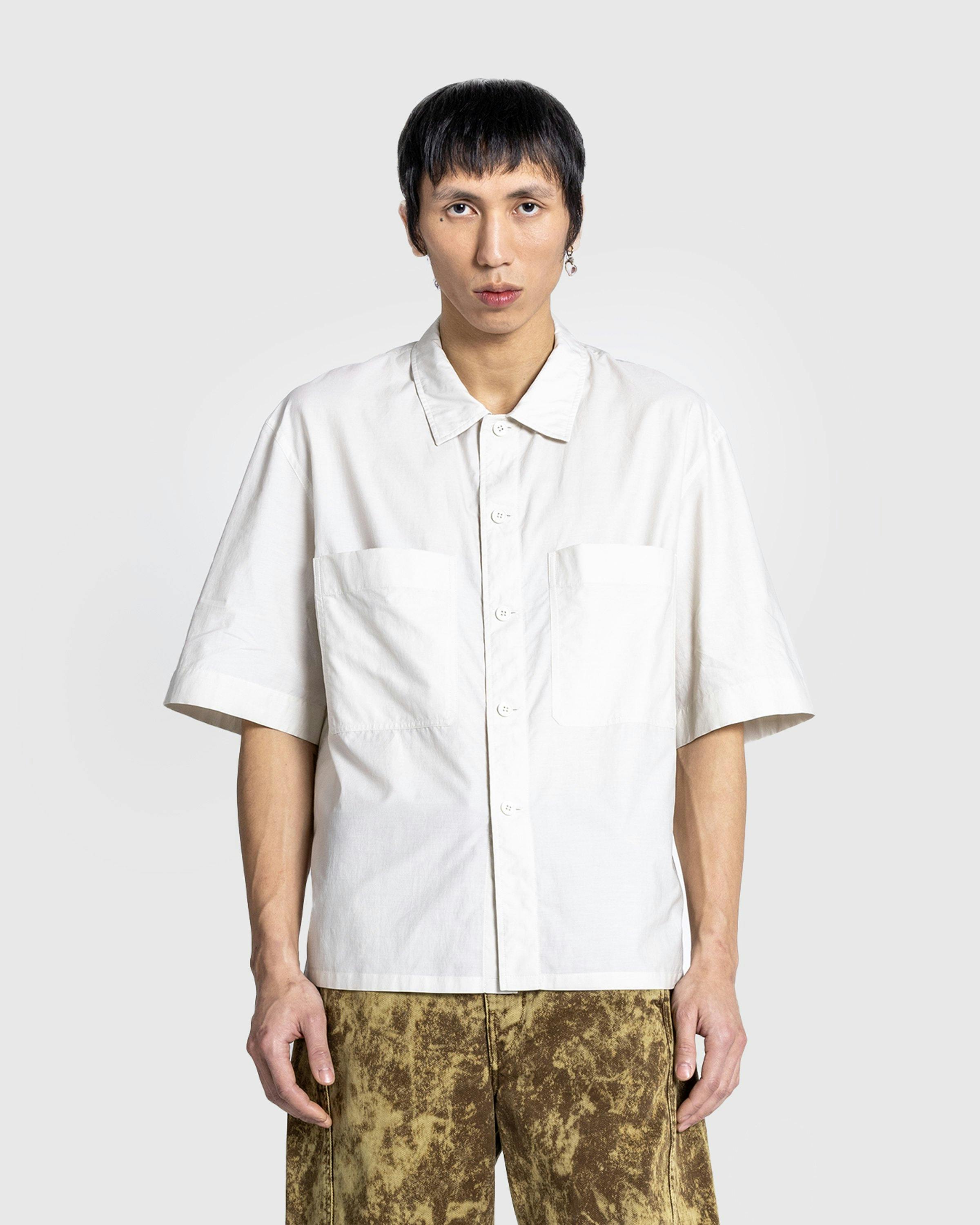 Lemaire - SS PYJAMA SHIRT Beige - Clothing - Beige - Image 2