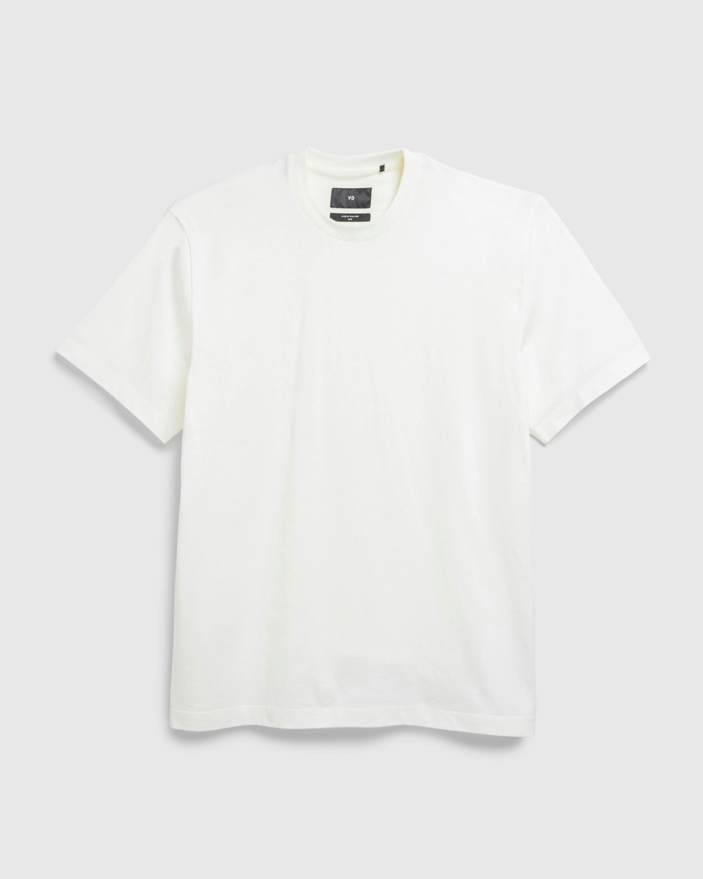 Y-3 - Relaxed Ss Tee Owhite - Clothing - White - Image 1