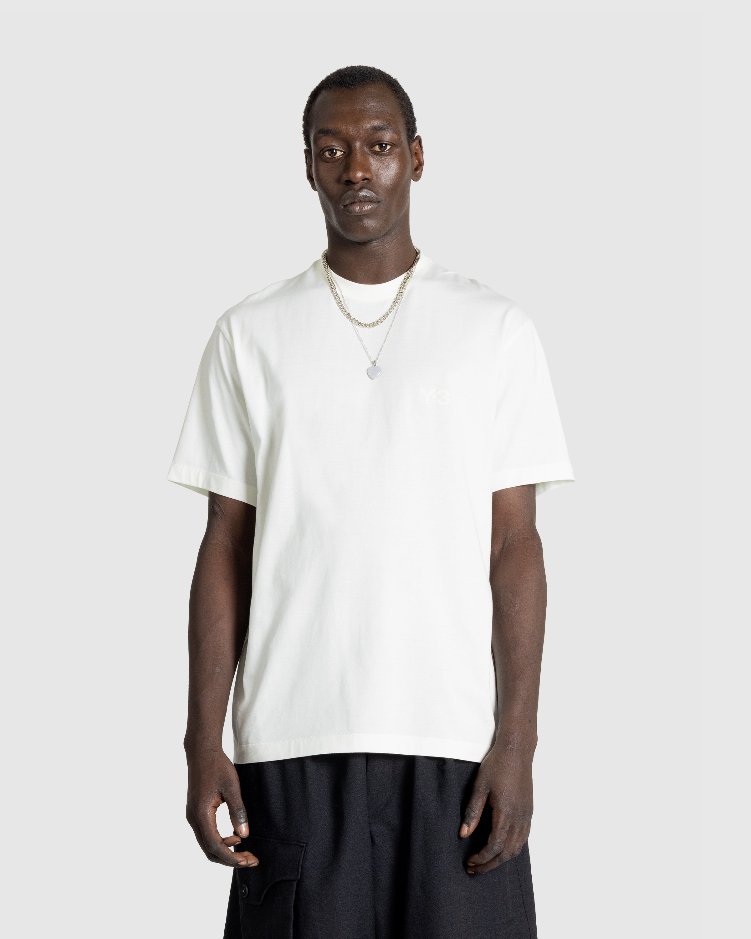 Y-3 - Relaxed Ss Tee Owhite - Clothing - White - Image 2