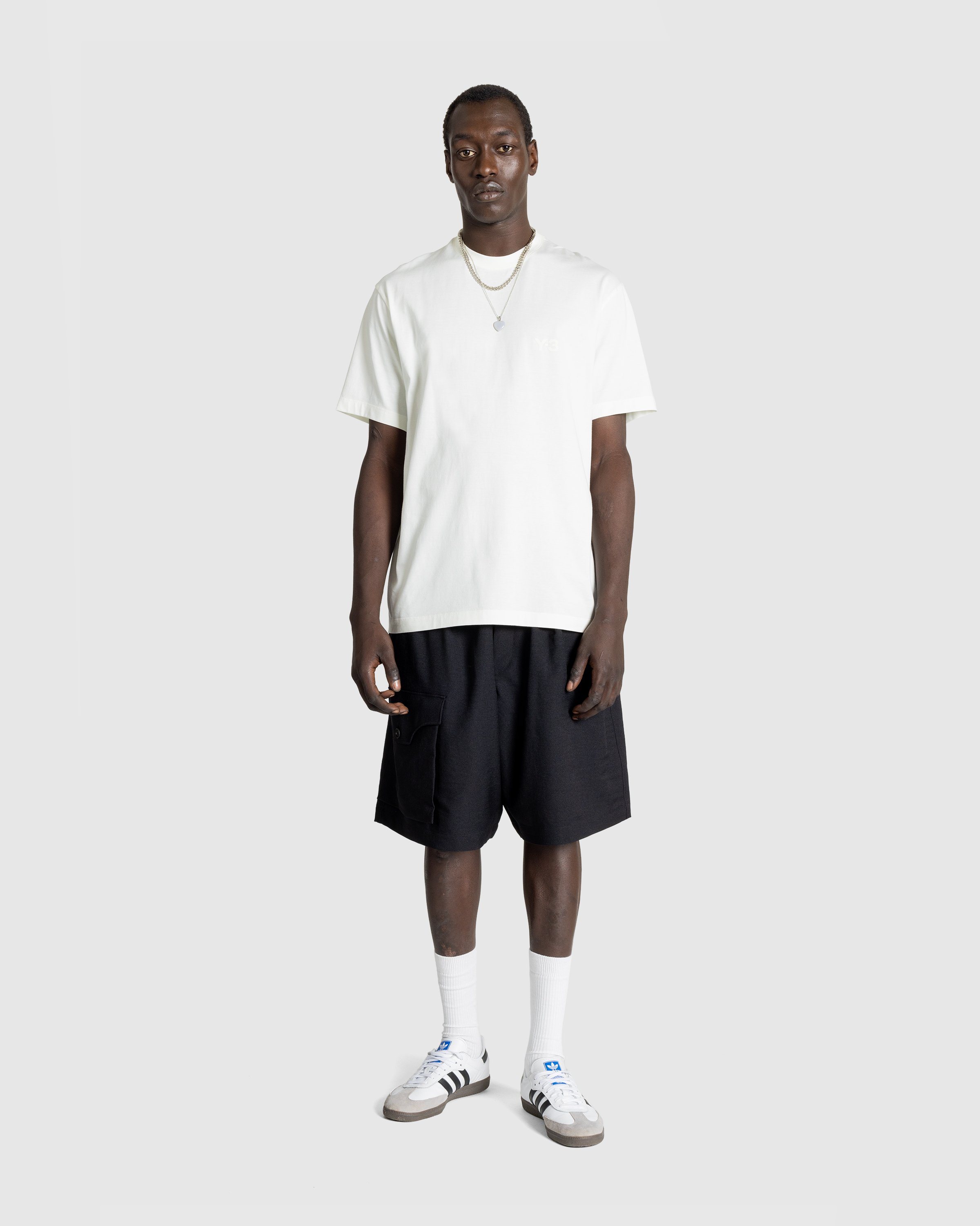Y-3 - Relaxed Ss Tee Owhite - Clothing - White - Image 3