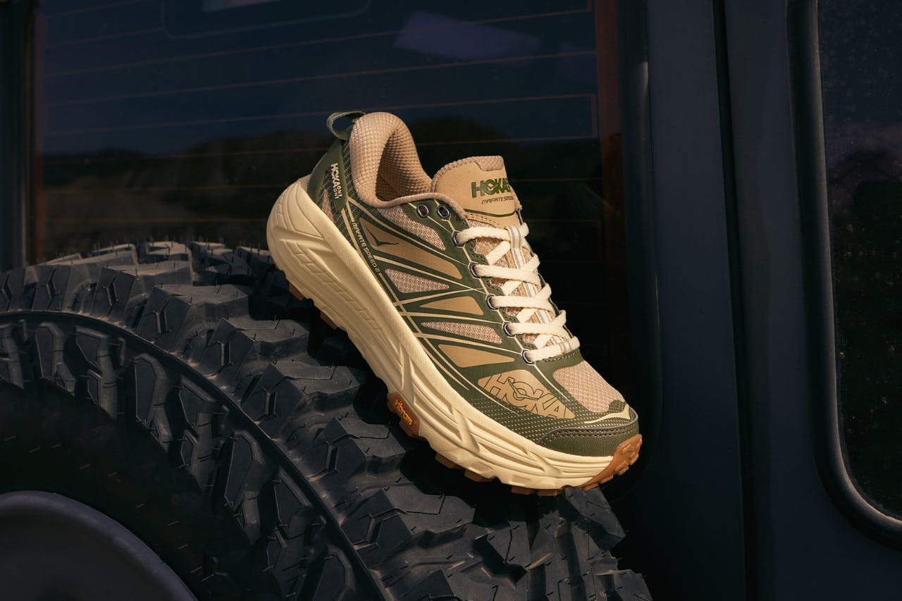 END. x HOKA sneaker collaboration 2024.