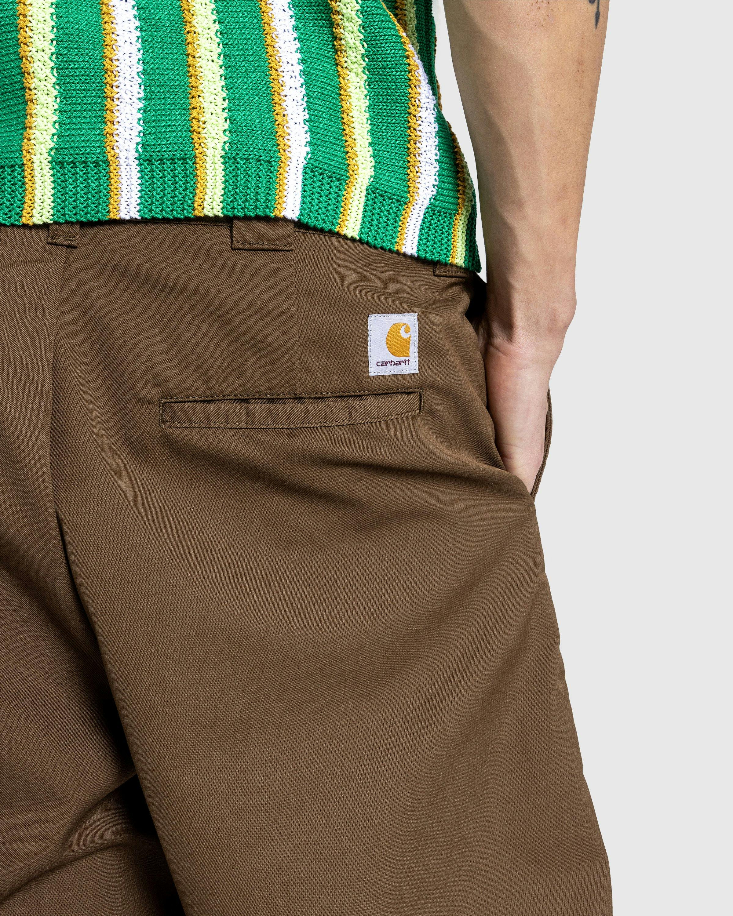 Carhartt WIP - Craft Short Lumber /rinsed - Clothing - Brown - Image 5