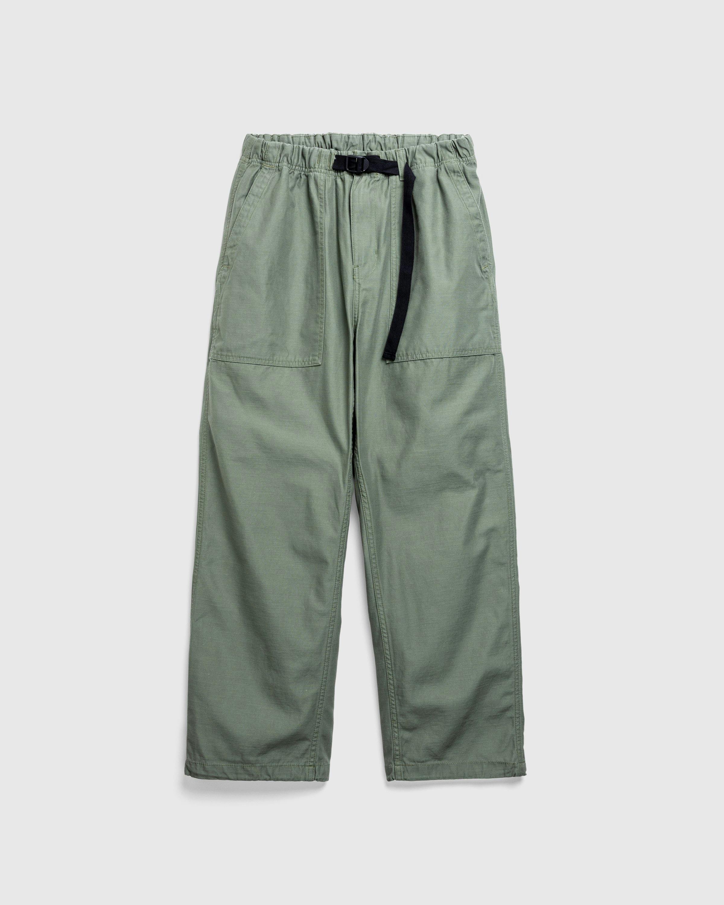 Carhartt WIP - Hayworth Pant Dollar Green /rinsed - Clothing - Green - Image 1