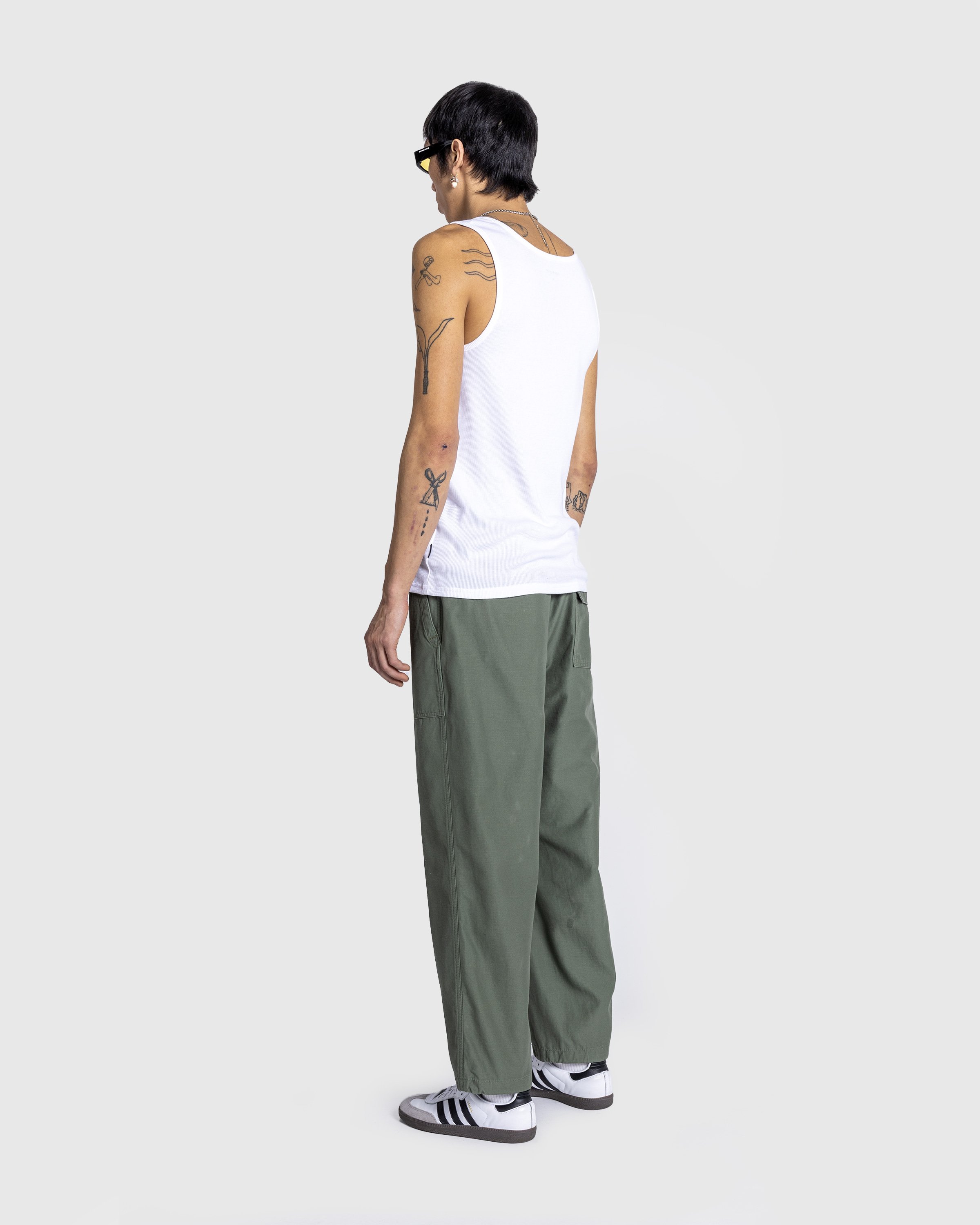 Carhartt WIP - Hayworth Pant Dollar Green /rinsed - Clothing - Green - Image 4