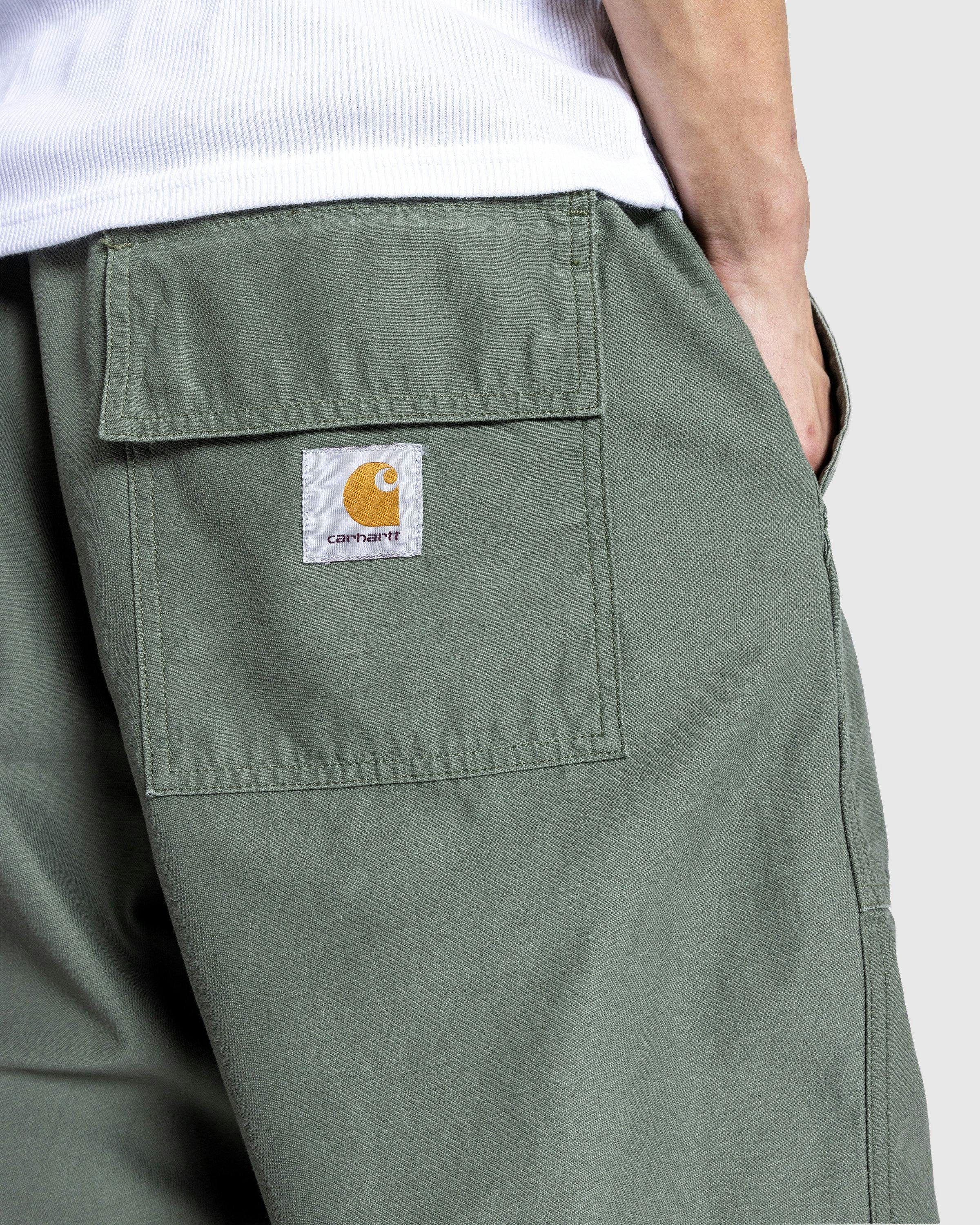 Carhartt WIP - Hayworth Pant Dollar Green /rinsed - Clothing - Green - Image 5