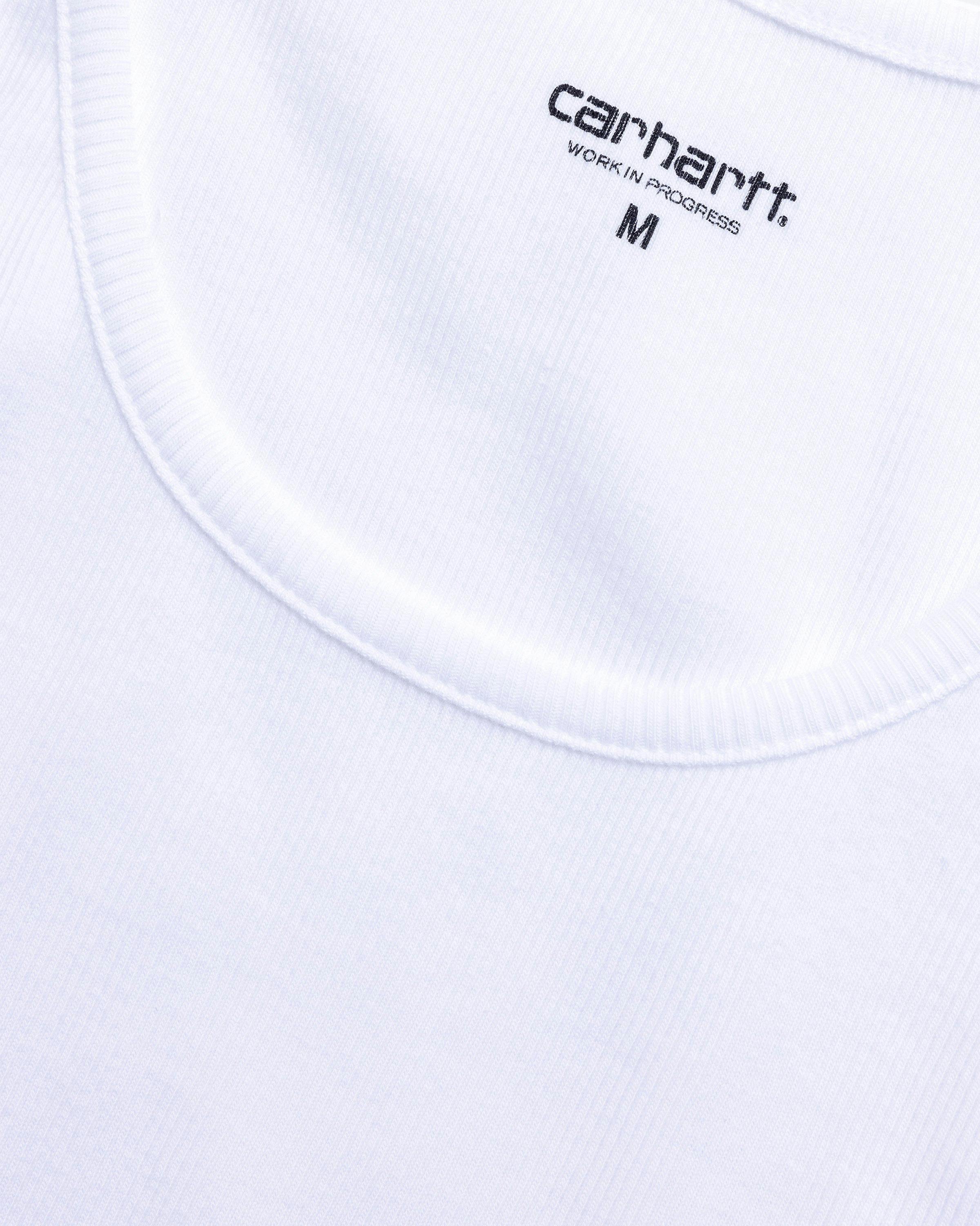 Carhartt WIP - AShirt White + White - Clothing - White - Image 6