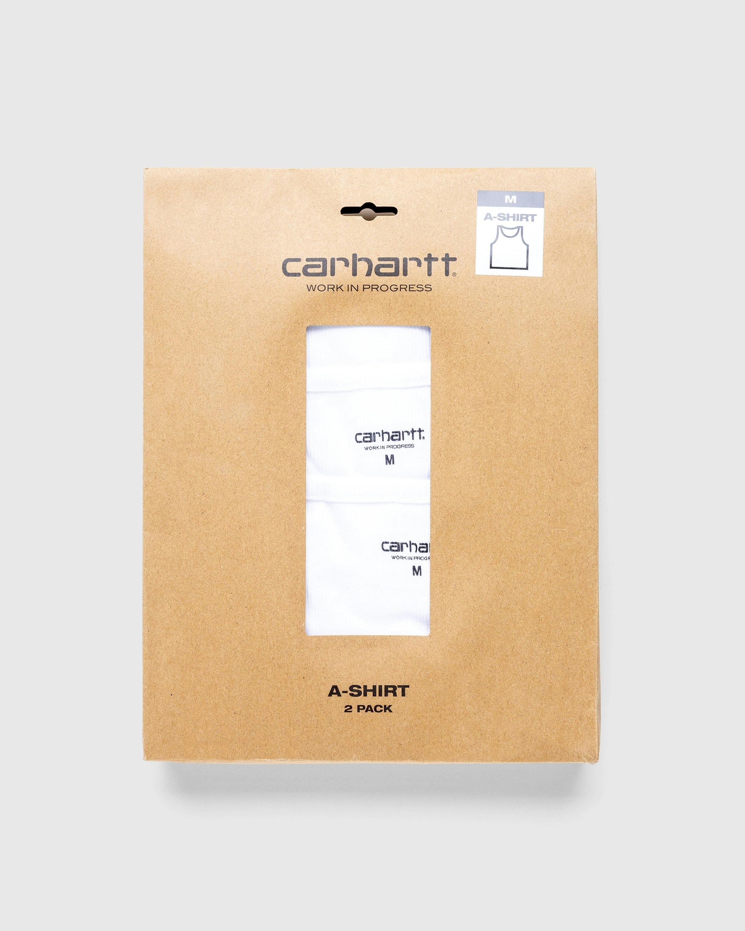 Carhartt WIP - AShirt White + White - Clothing - White - Image 8