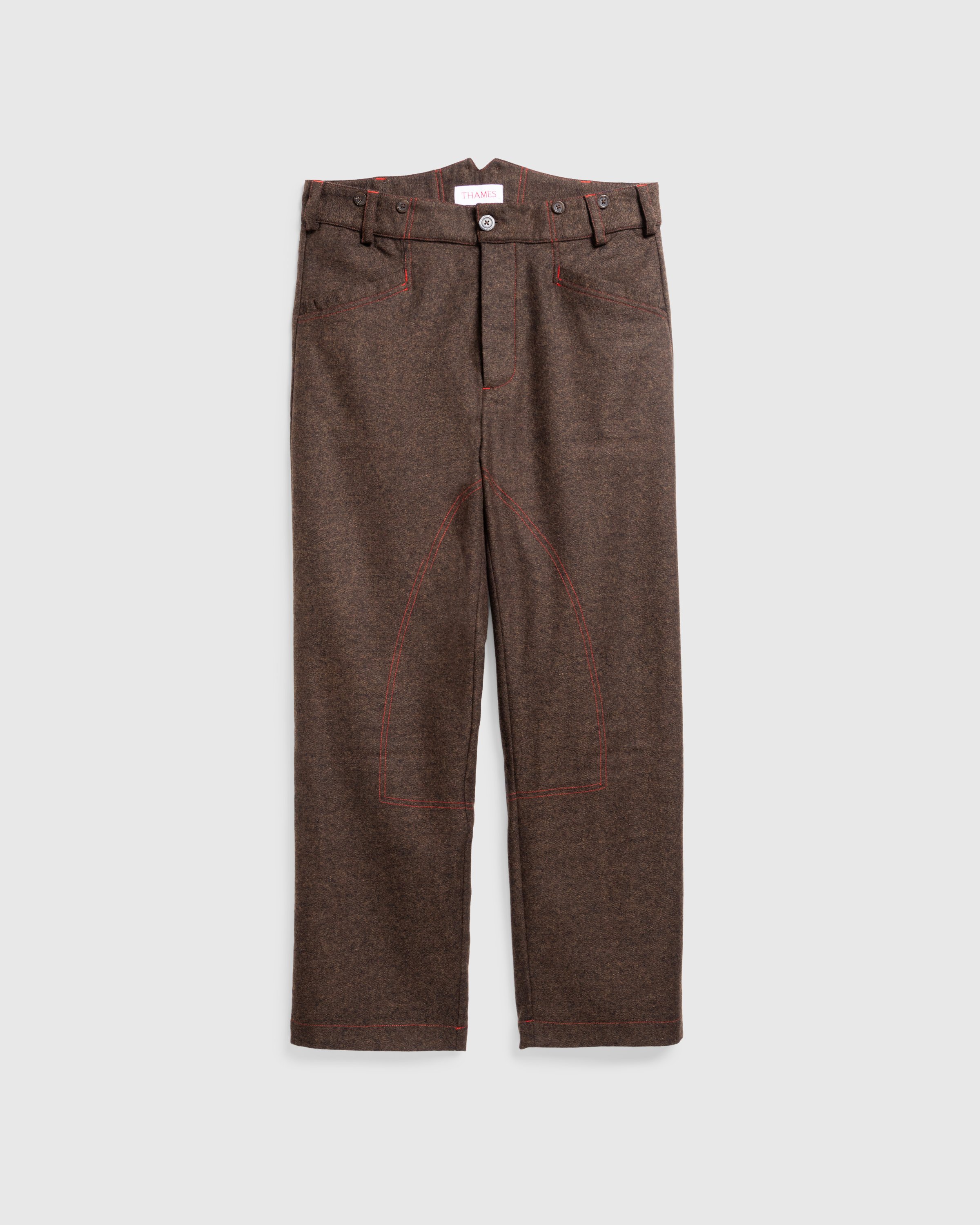 THAMES MMXX. - CANTERING TROUSERS - Clothing - BROWN - Image 1