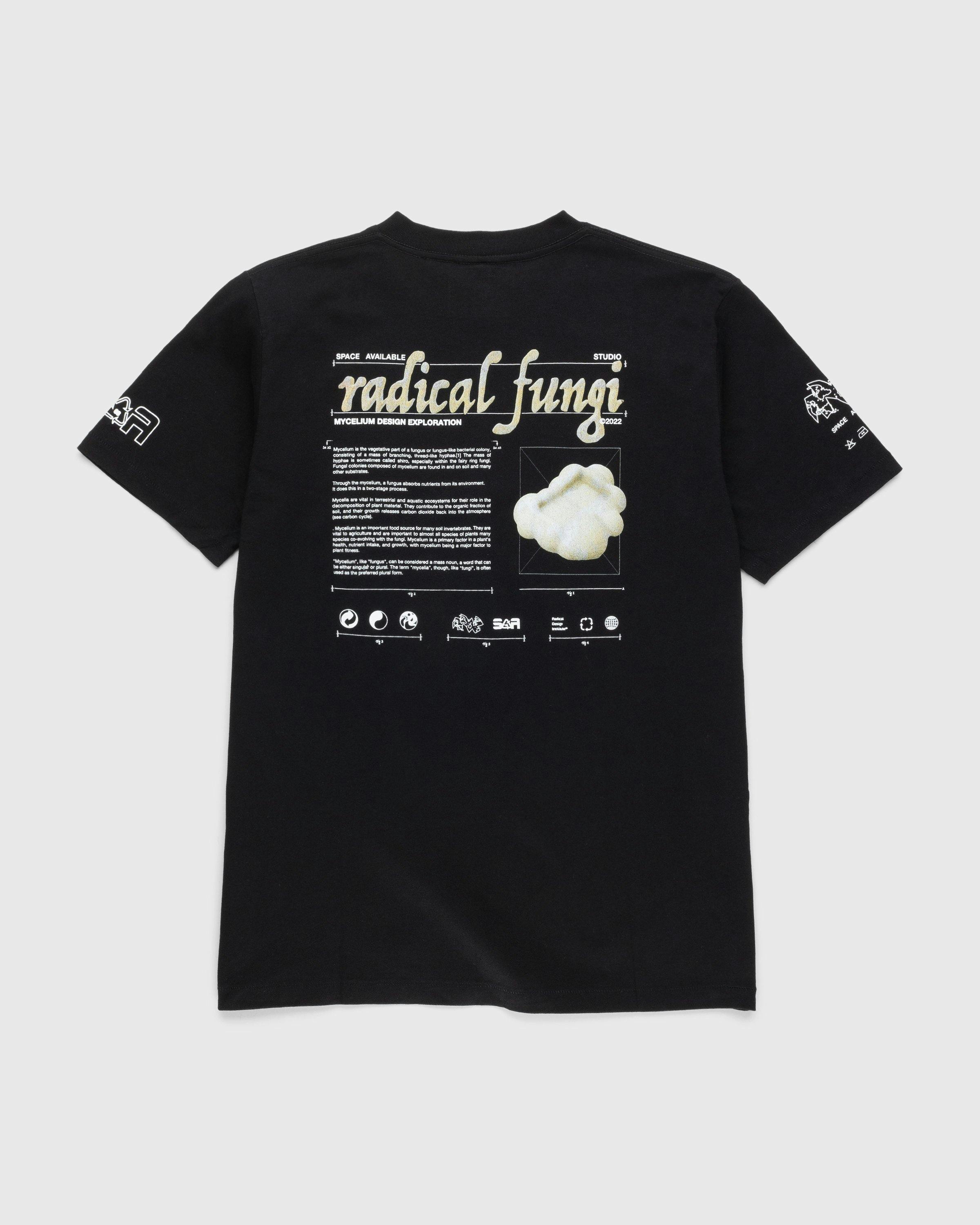 Space Available Studio - Upcycled Case Study T-Shirt - Clothing - Black - Image 2