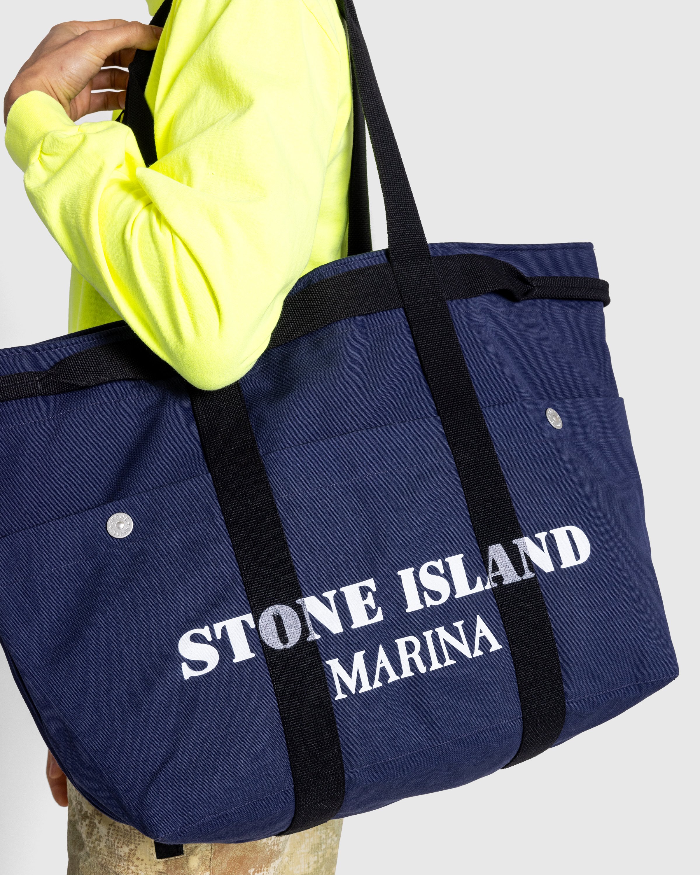 Stone Island - BAG ROYAL BLUE - Accessories - Blue - Image 3