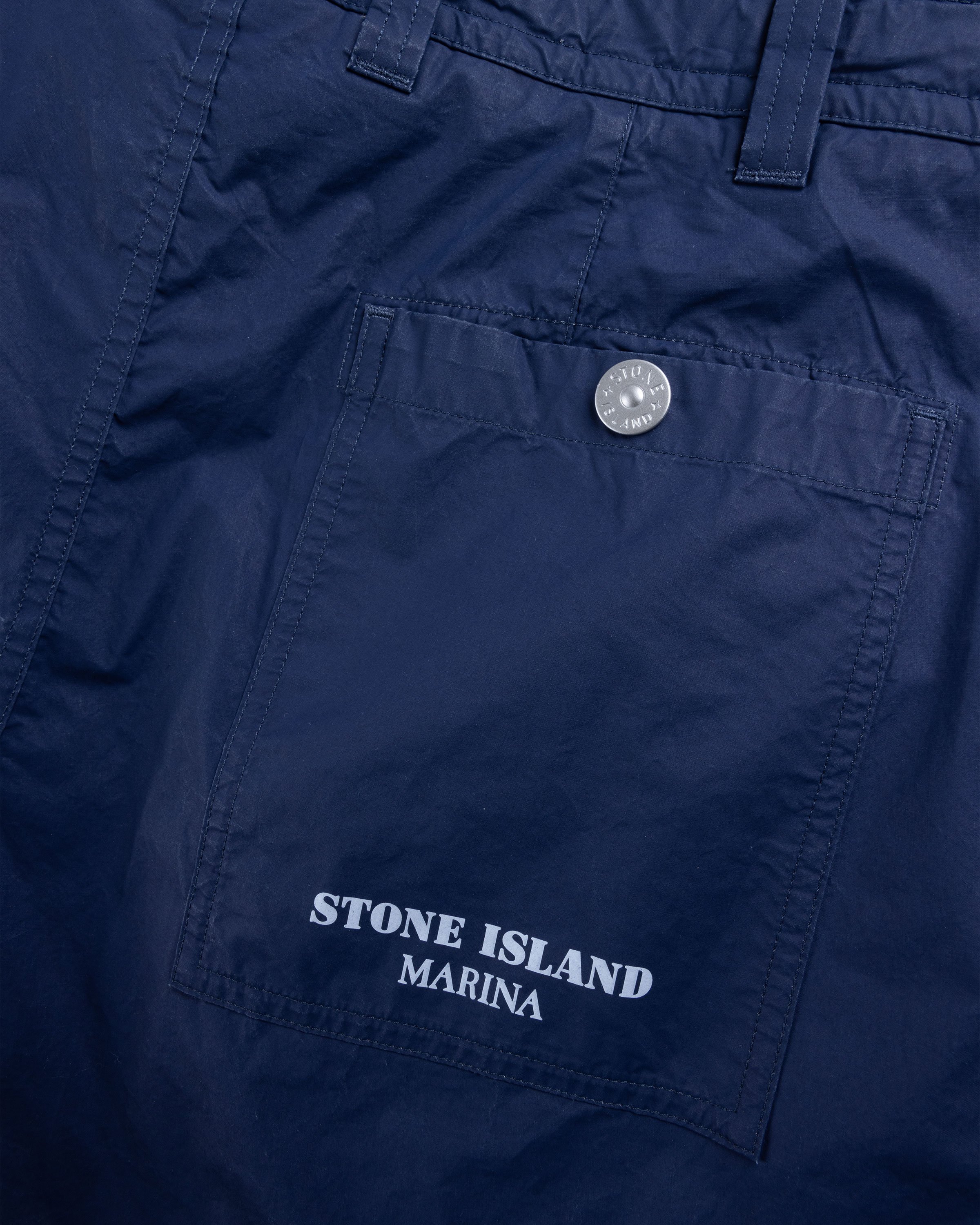 Stone Island - PANTS ROYAL BLUE - Clothing - Blue - Image 7