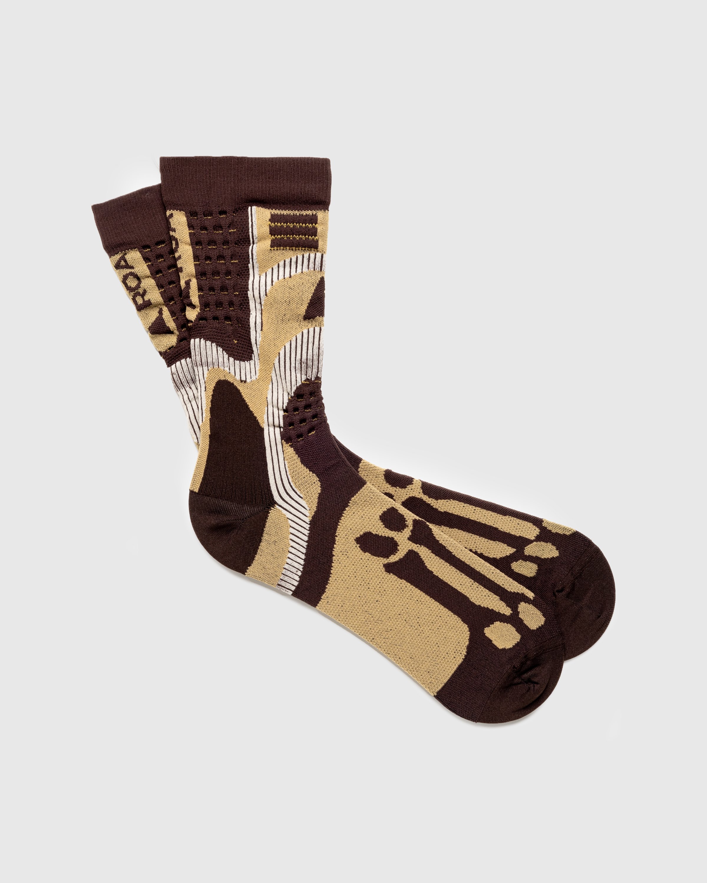 ROA - Bone Socks Brown - Accessories -  - Image 1