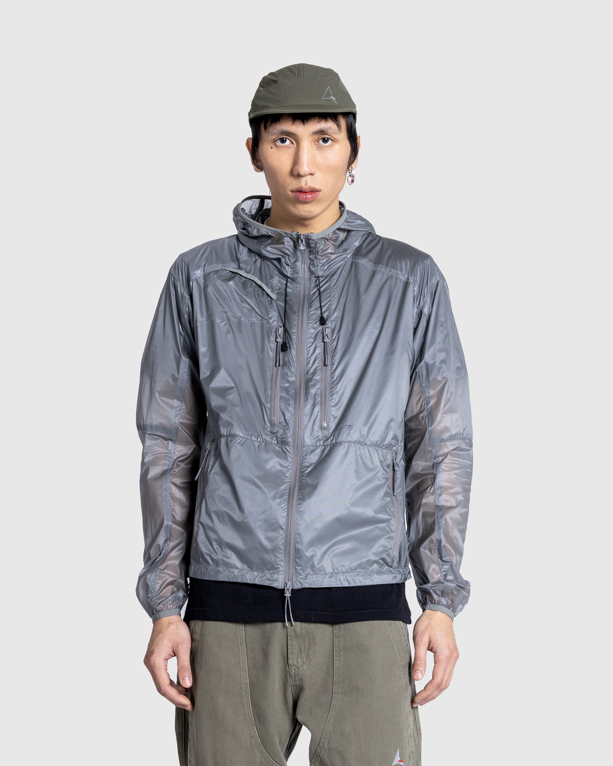 ROA - Synthetic Jacket Transparent Miriage Grey - Clothing -  - Image 2