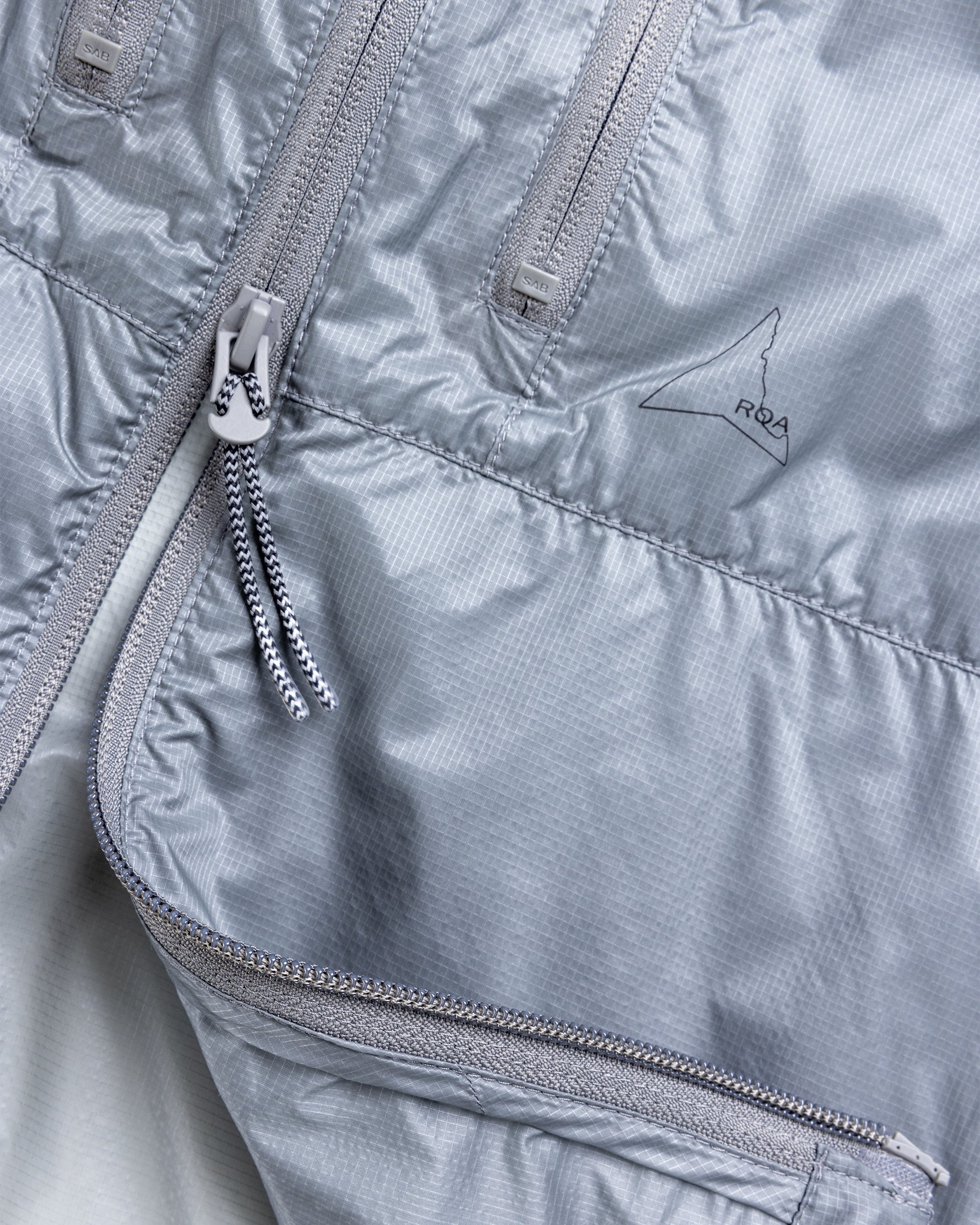 ROA - Synthetic Jacket Transparent Miriage Grey - Clothing -  - Image 7