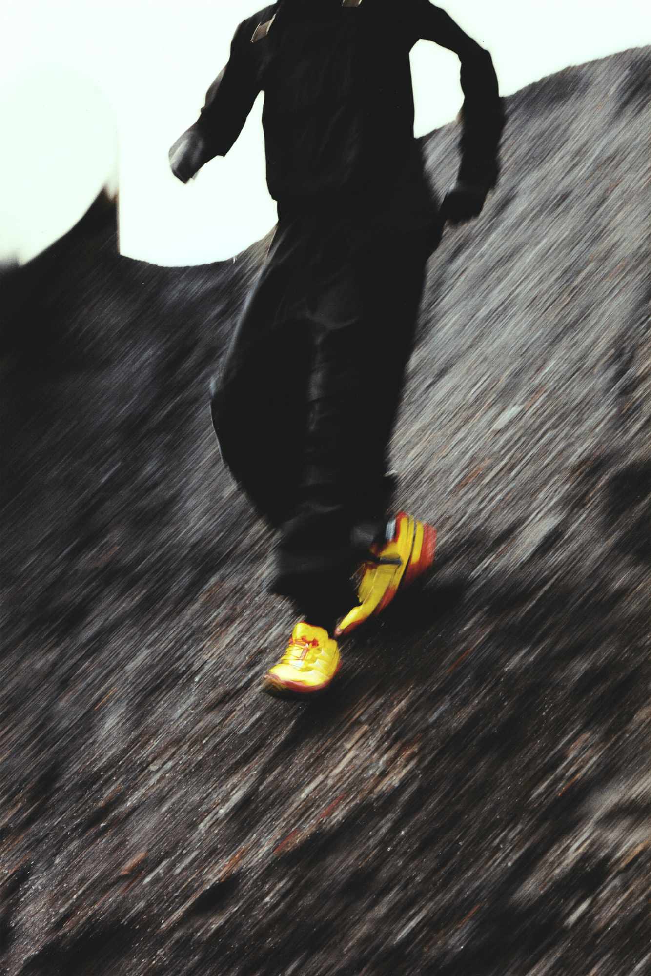 Salomon's Speedcross 3 sneaker in sulphur yellow