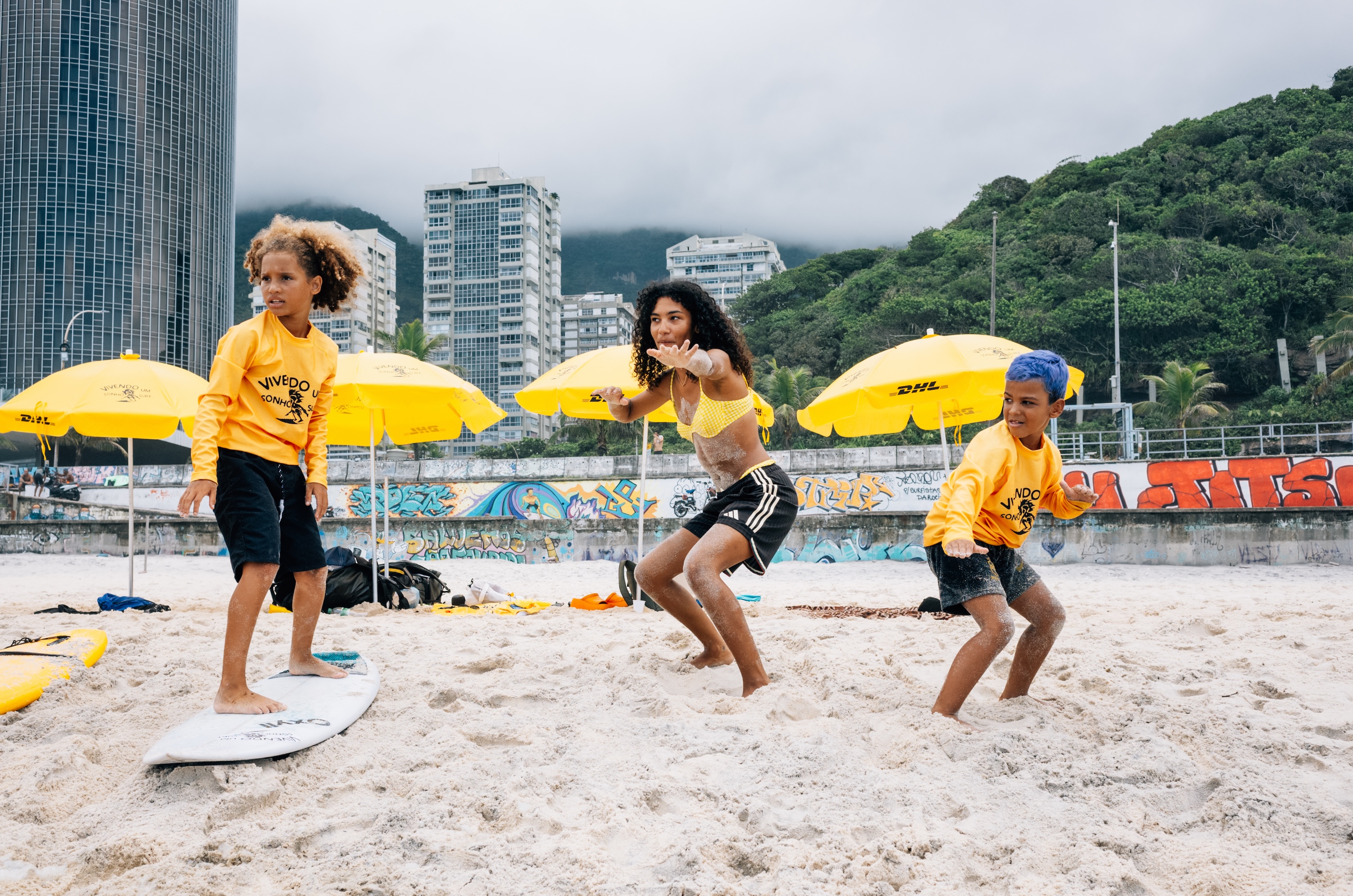 Olivia Dean and DHL FAST-TRACK mini-documentary film capturing her journey through Rio.