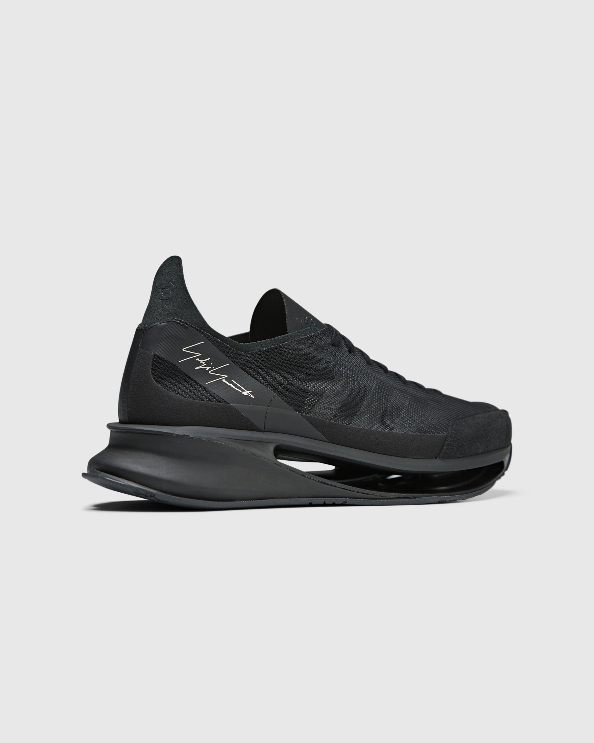 Y-3 - S-Gendo Run Black/Black/Black - Footwear - Black - Image 4