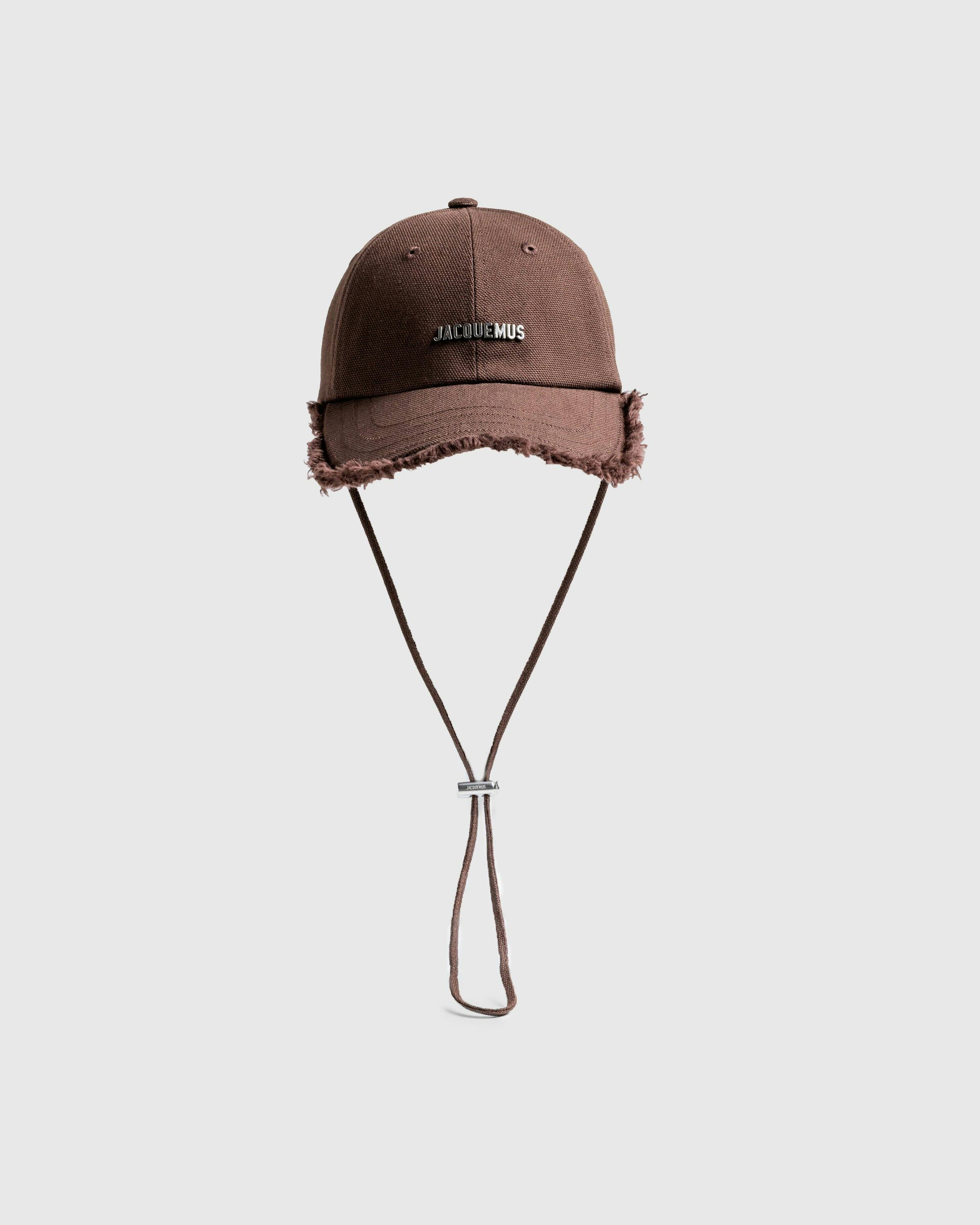 JACQUEMUS - LA CASQUETTE ARTICHAUT - Accessories - Brown - Image 2