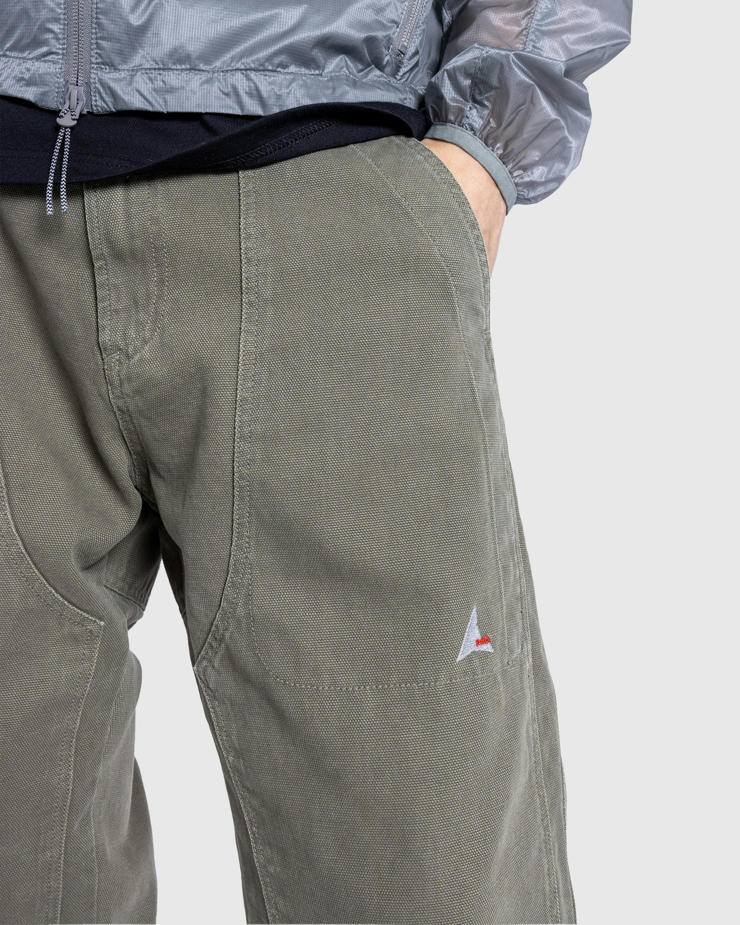 ROA - Canvas Trouser Olive - Clothing -  - Image 5