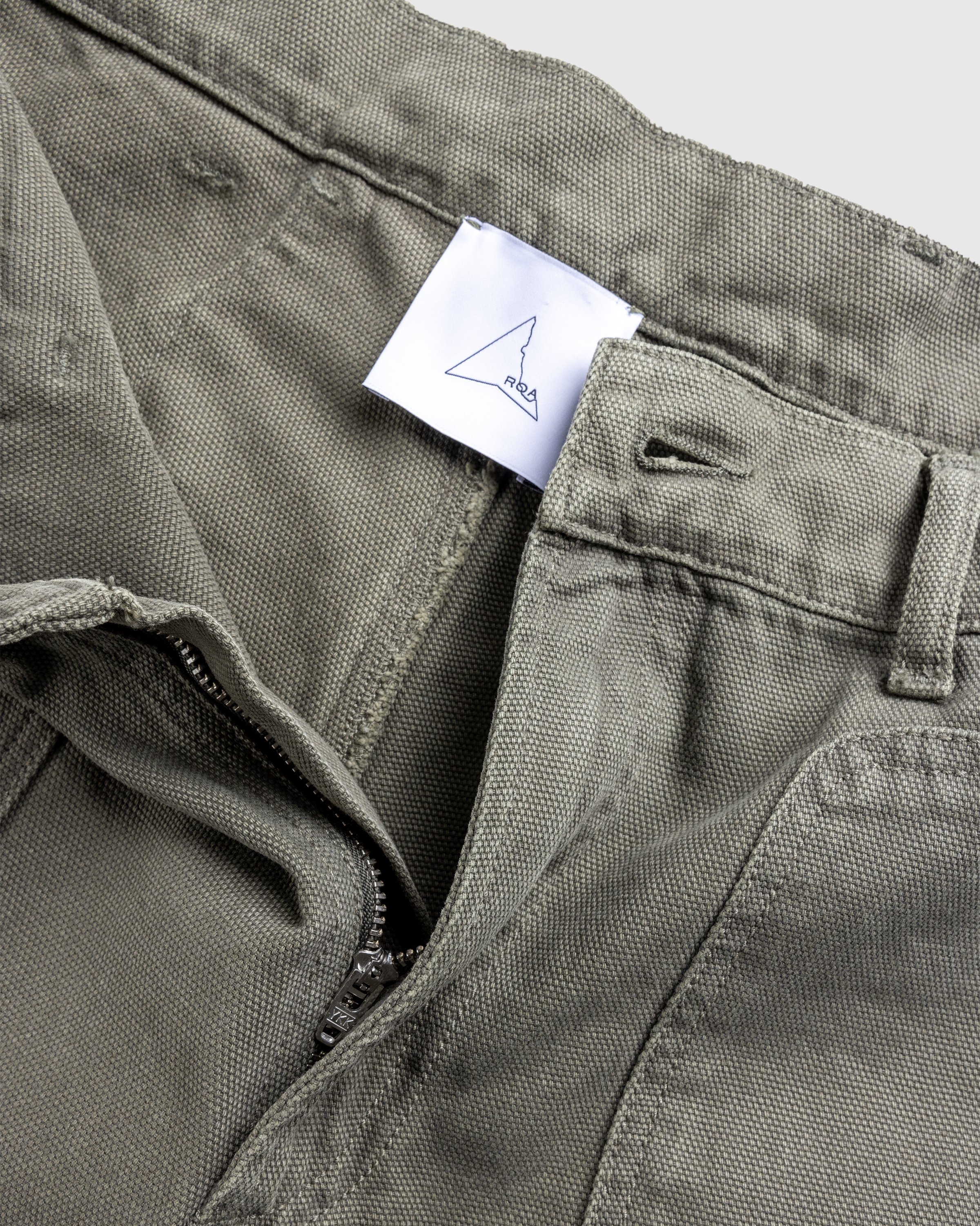 ROA - Canvas Trouser Olive - Clothing -  - Image 6