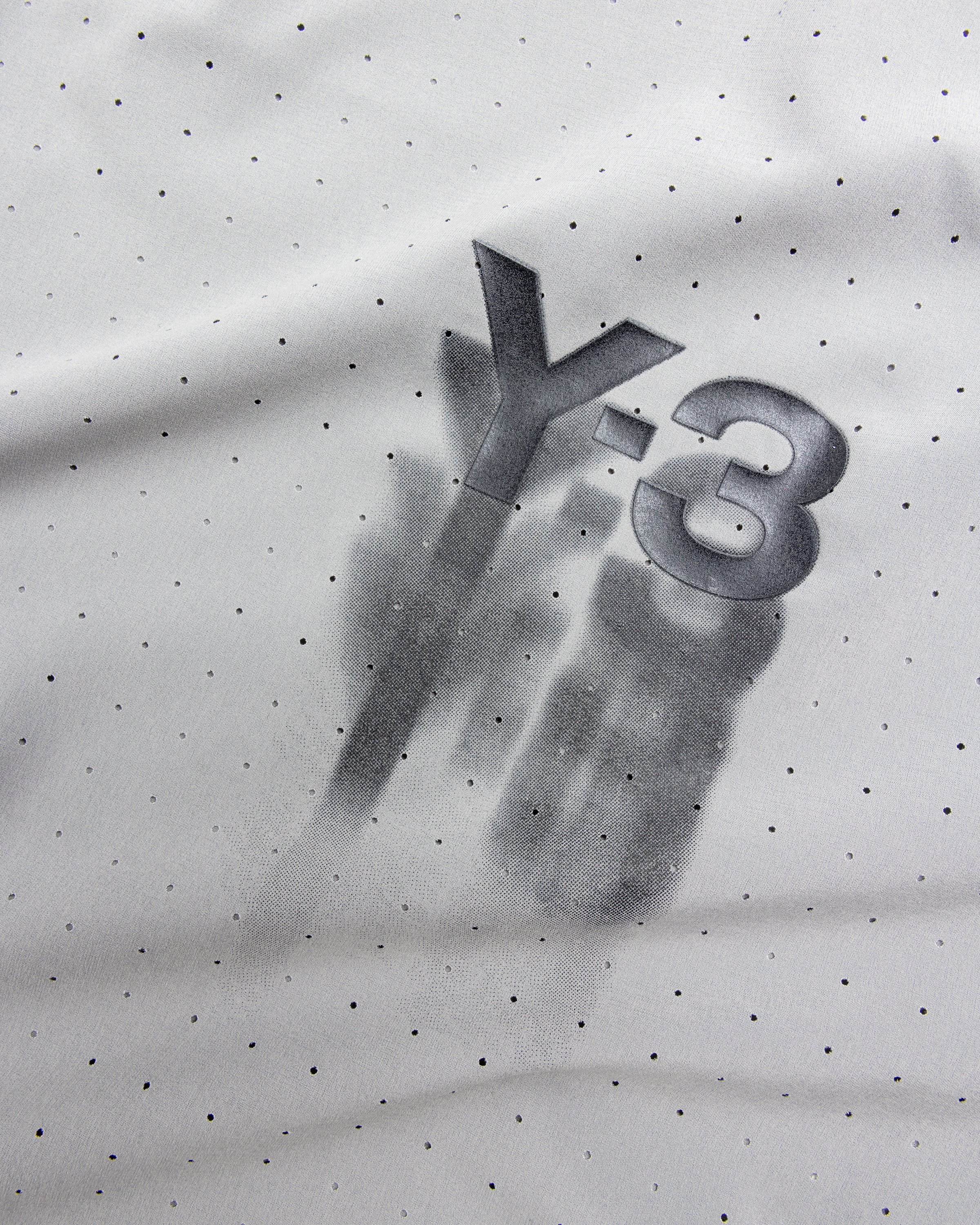 Y-3 - M Run Ls Tee Chsogr - Clothing - Grey - Image 6