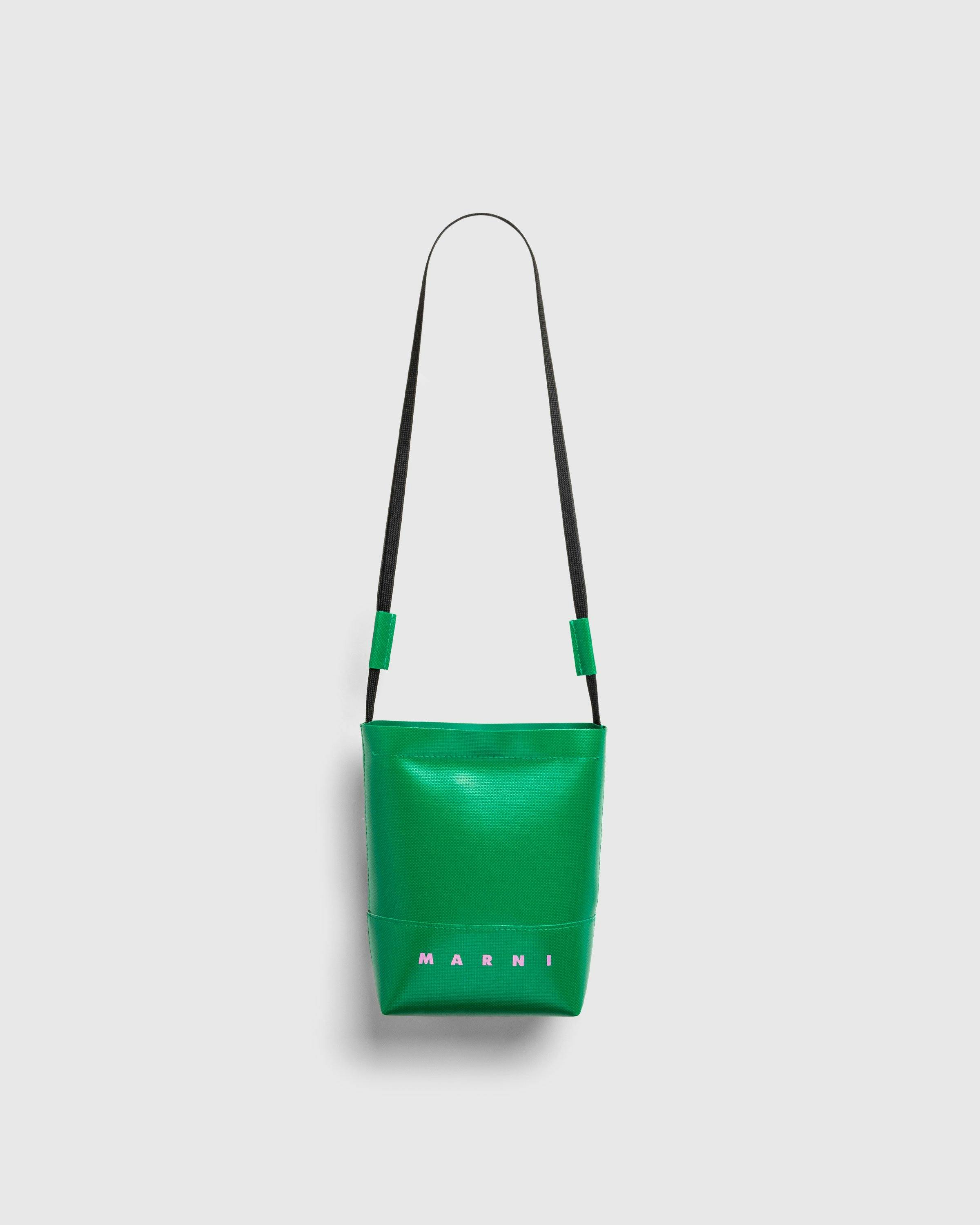 Marni - SHOPPING BAG SEA GREEN - Accessories - Green - Image 1