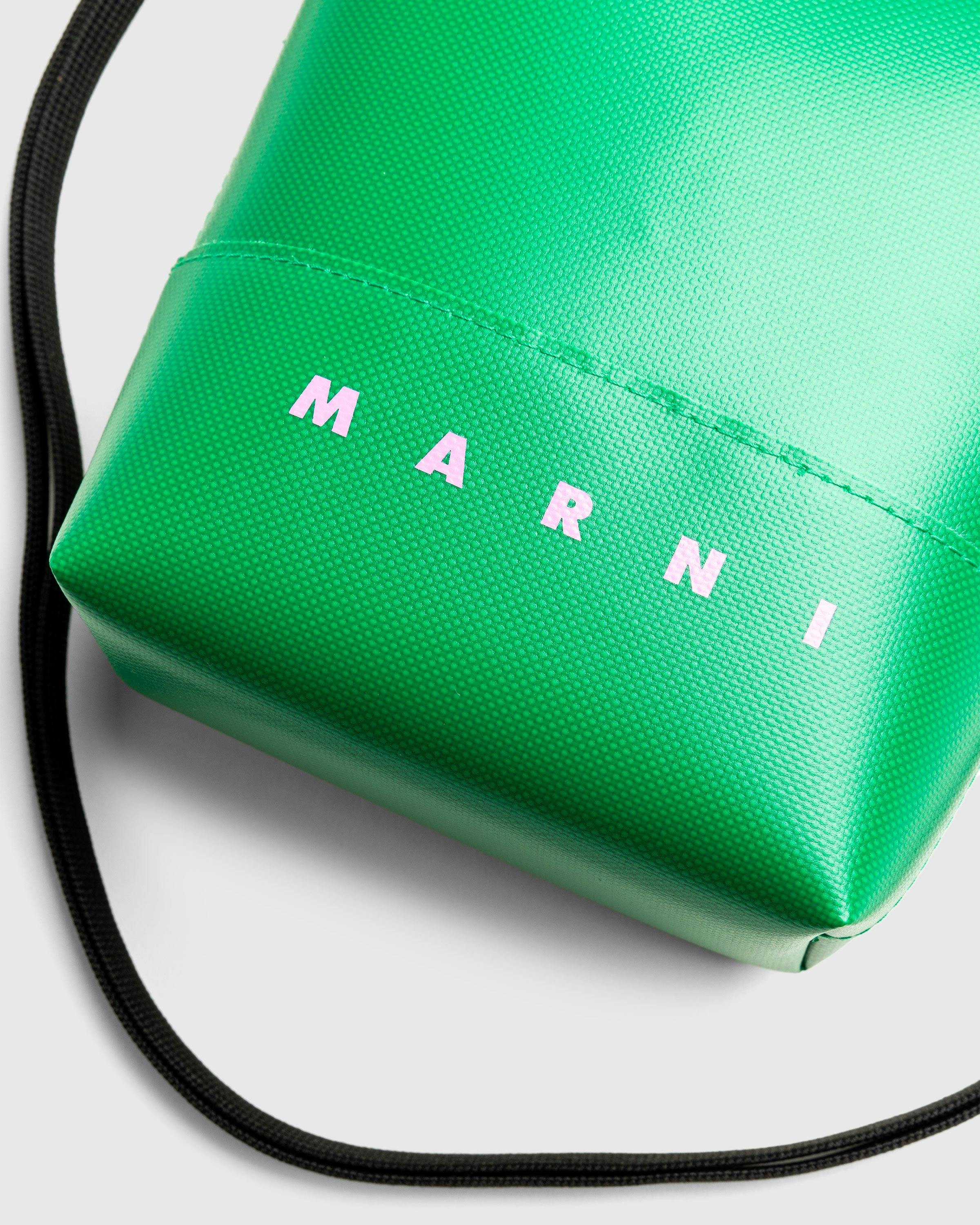 Marni - SHOPPING BAG SEA GREEN - Accessories - Green - Image 4