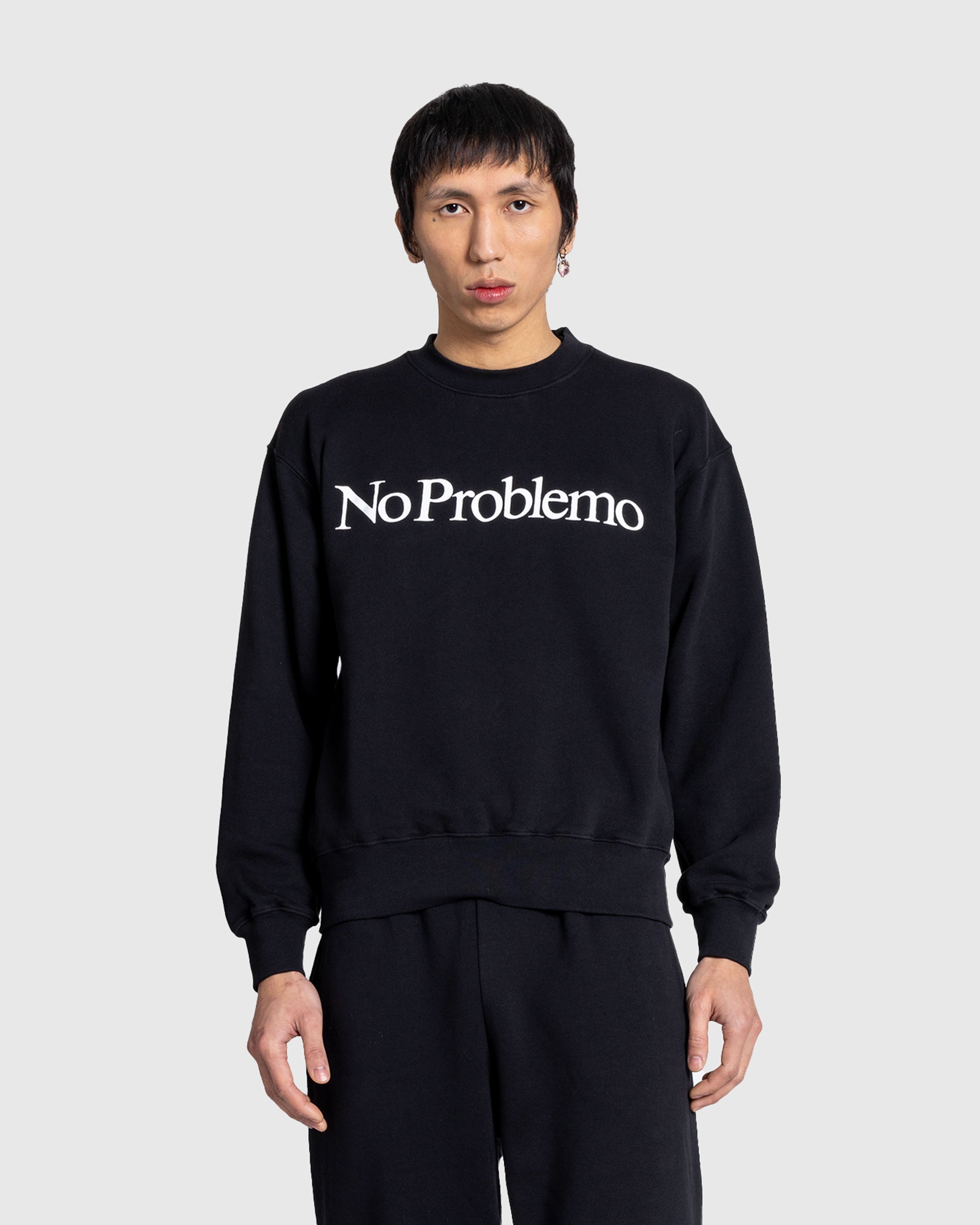 Aries - No Problemo Sweatshirt Black - Clothing - Black - Image 2
