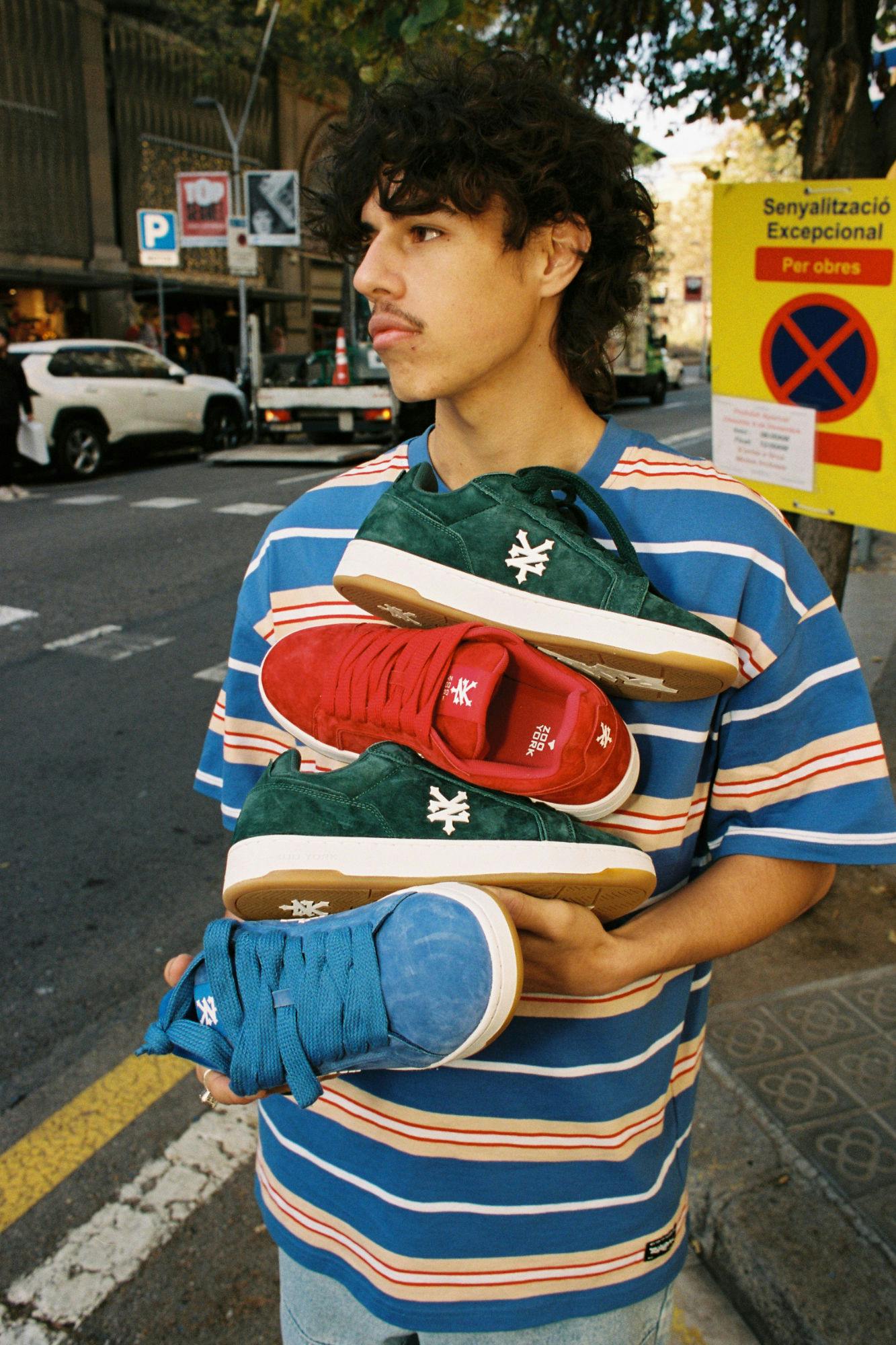 skateboarders in new york wearing zoo york