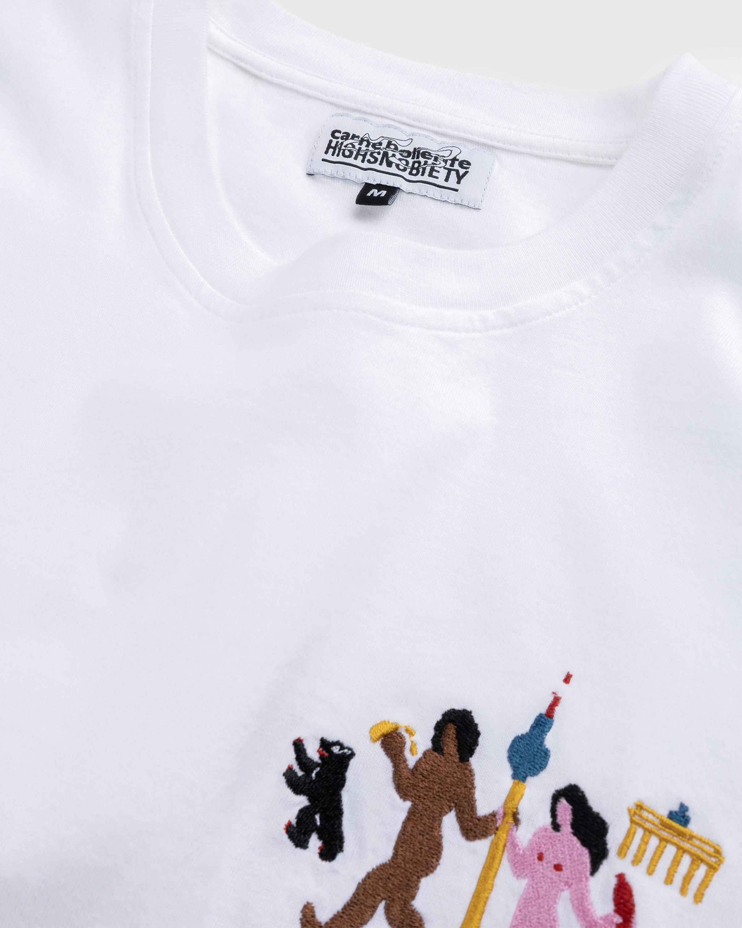 Carne Bollente x Highsnobiety - HSXCBST0101_White_XS - Clothing - White - Image 3