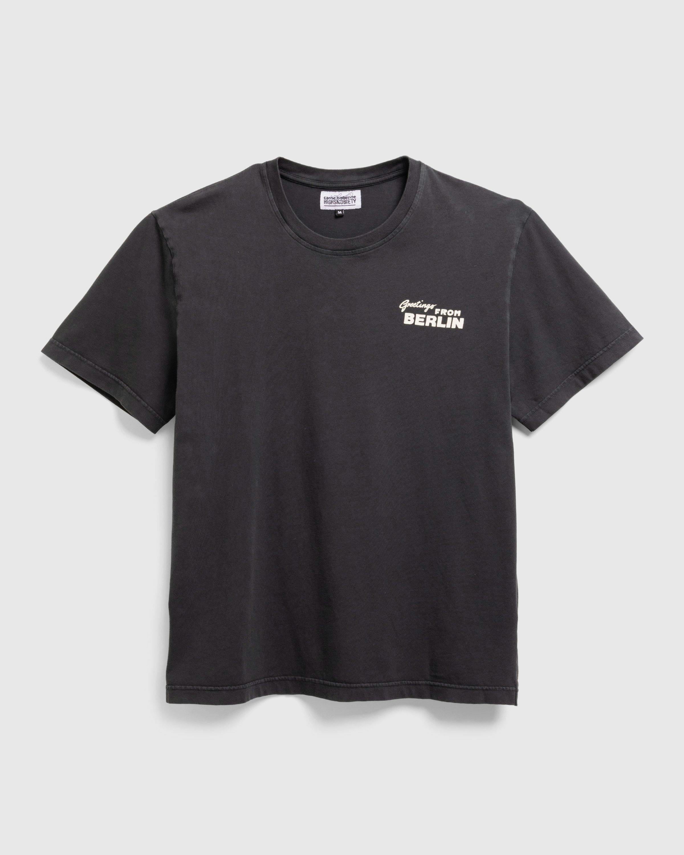 Carne Bollente x Highsnobiety - HSXCBST0103_Washed Black_XS - Clothing - Black - Image 2