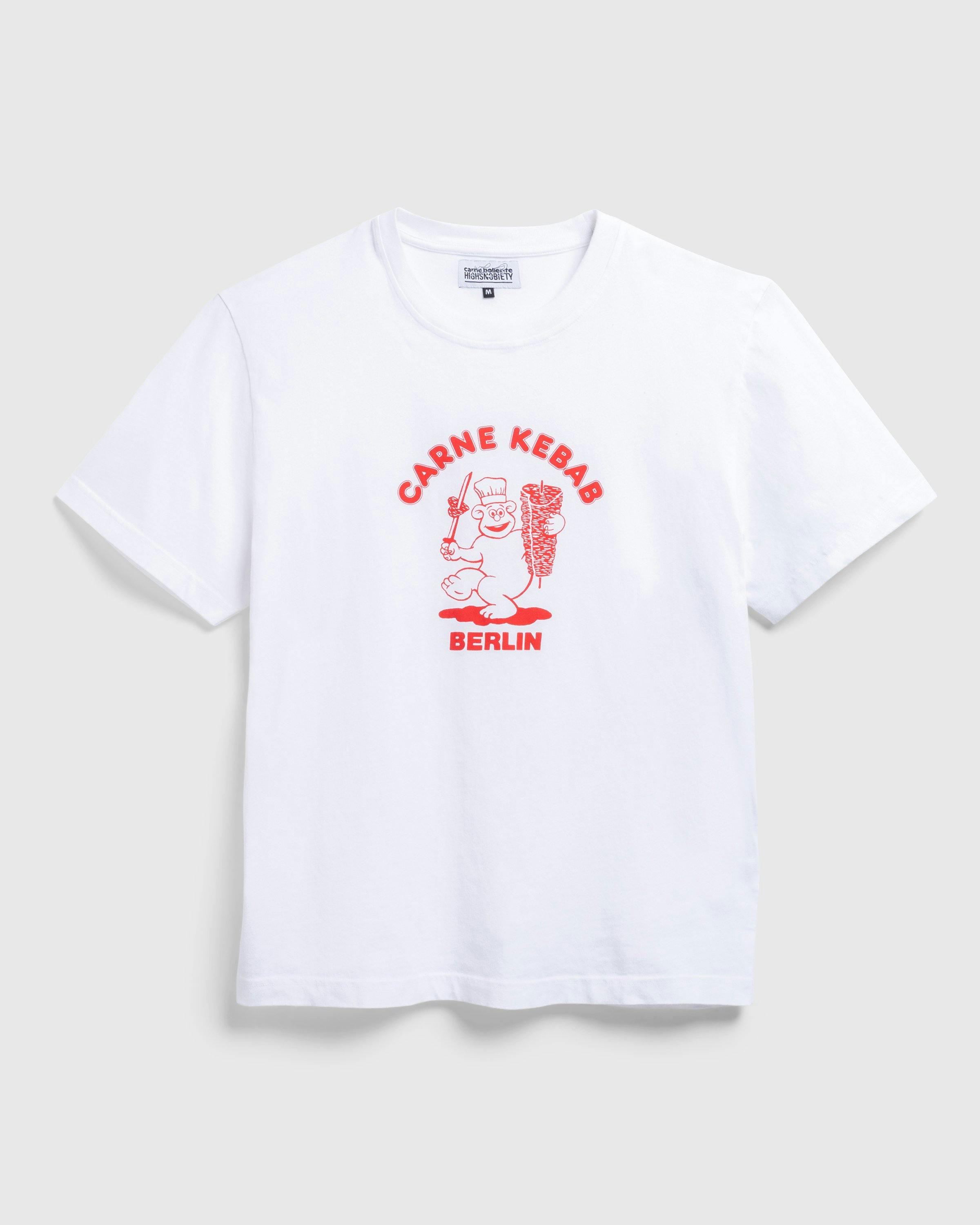 Carne Bollente x Highsnobiety - HSXCBST0104_White_XS - Clothing - White - Image 1