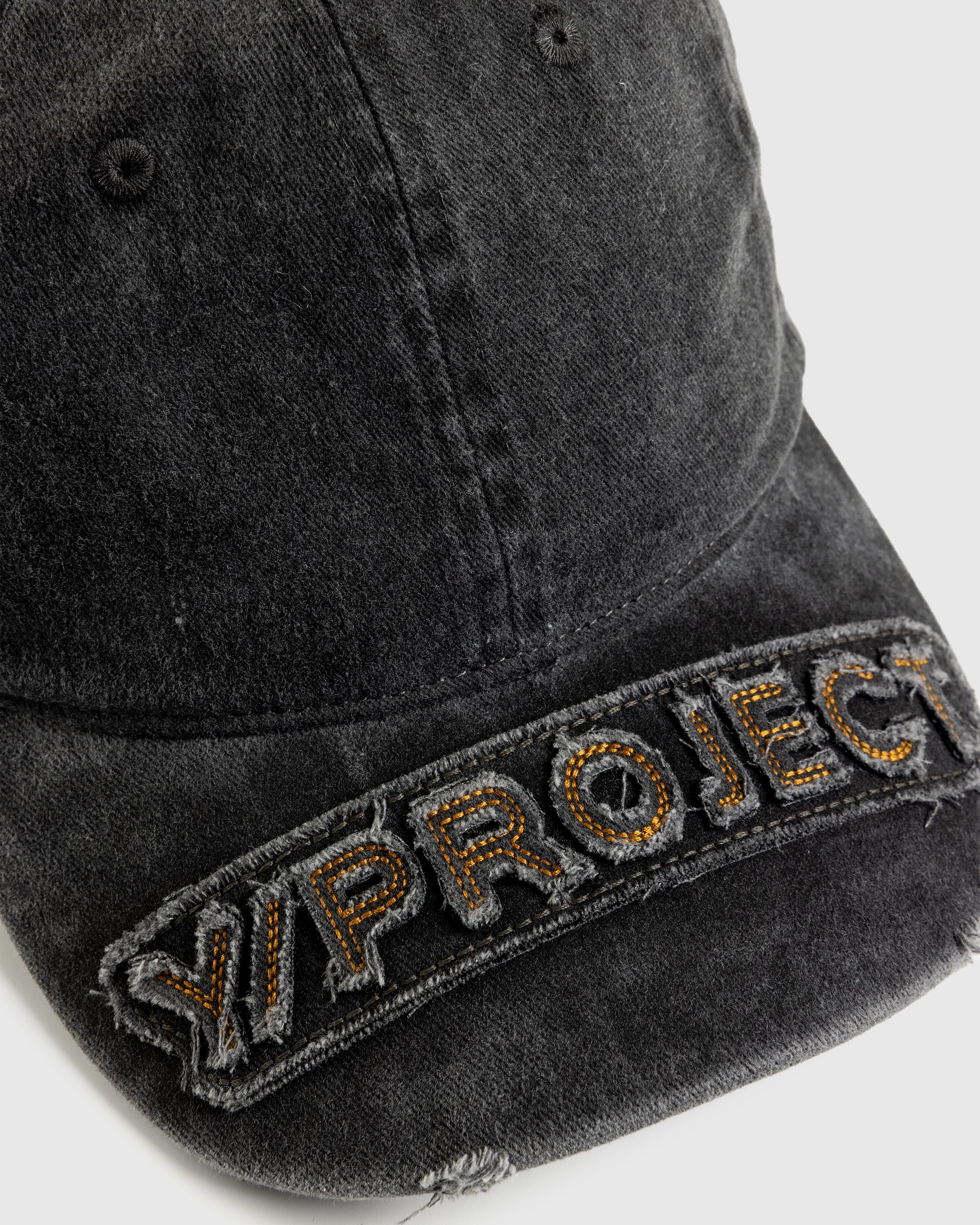 Y/Project - Y/Project Baseball Cap Vintage Black - Accessories - Black - Image 5