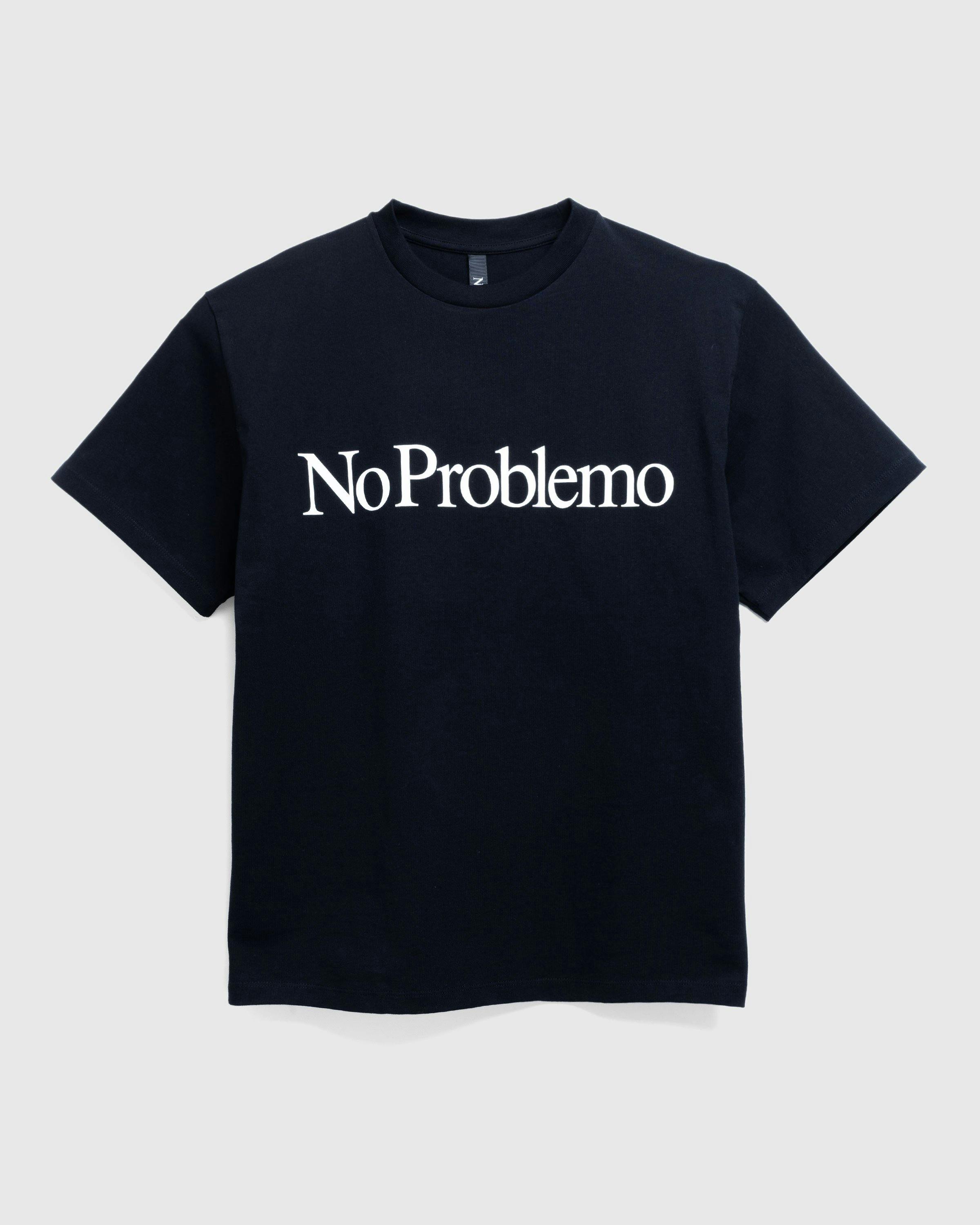 Aries - No Problemo SS Tee Black - Clothing - Black - Image 1