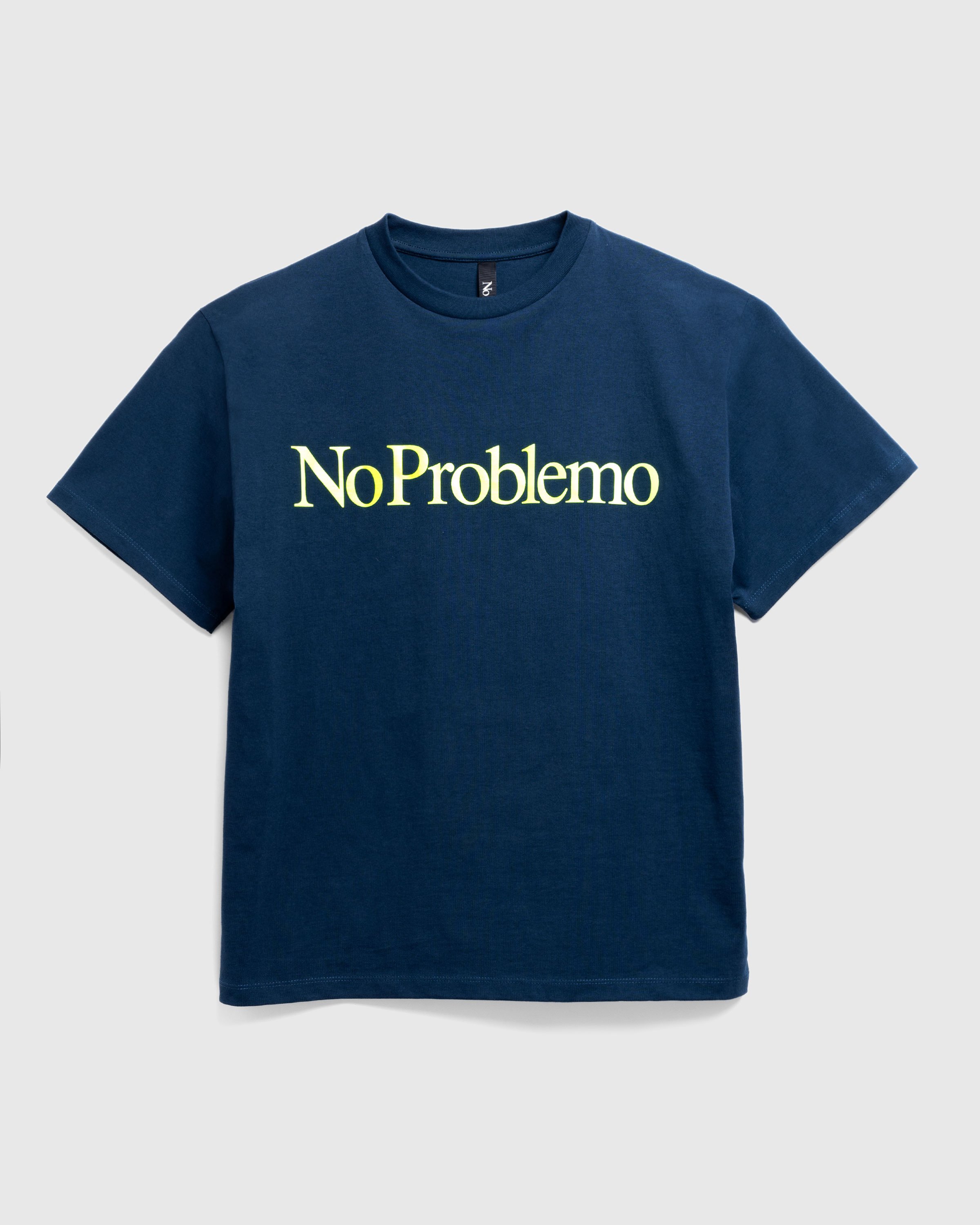 Aries - No Problemo SS Tee Navy - Clothing - Blue - Image 1