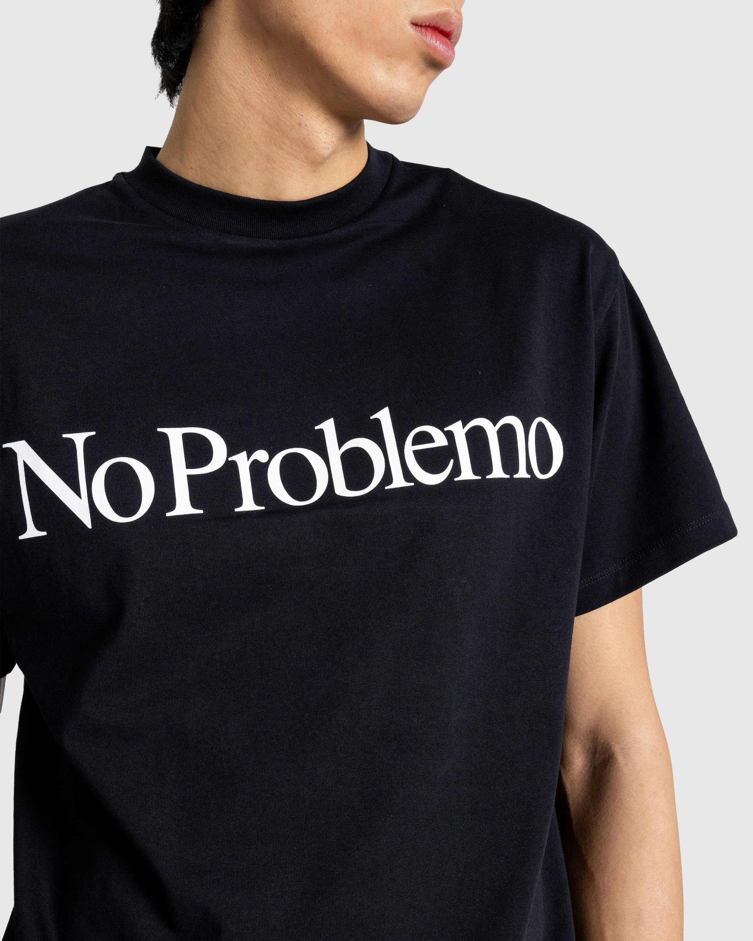 Aries - No Problemo SS Tee Black - Clothing - Black - Image 5